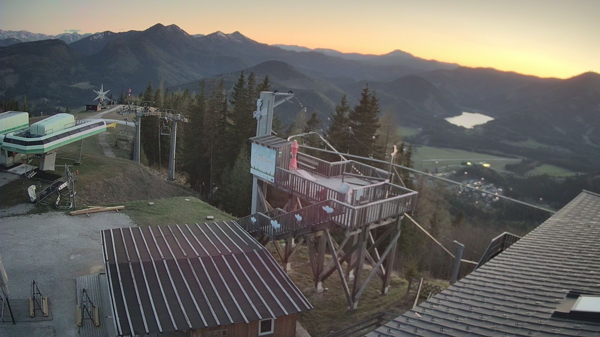 Archiv Foto Webcam Mariazeller Bürgeralpe