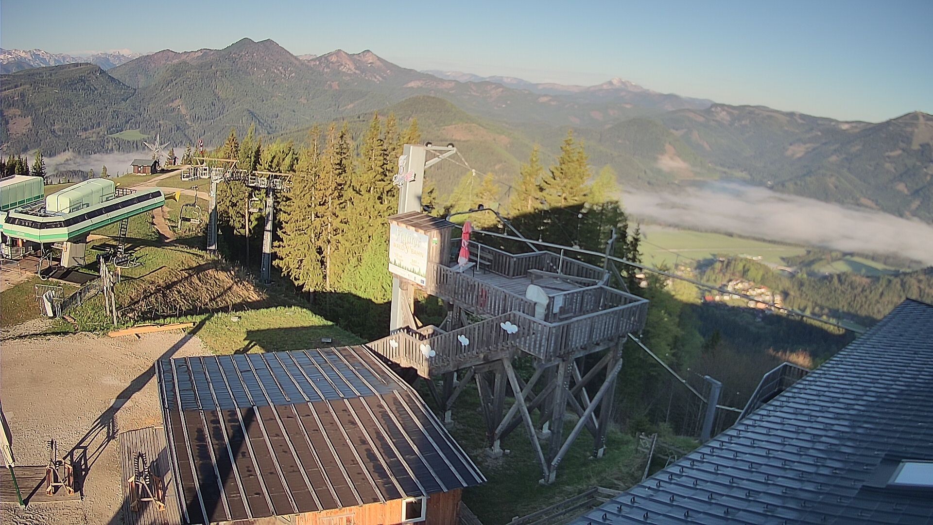 Archiv Foto Webcam Mariazeller Bürgeralpe