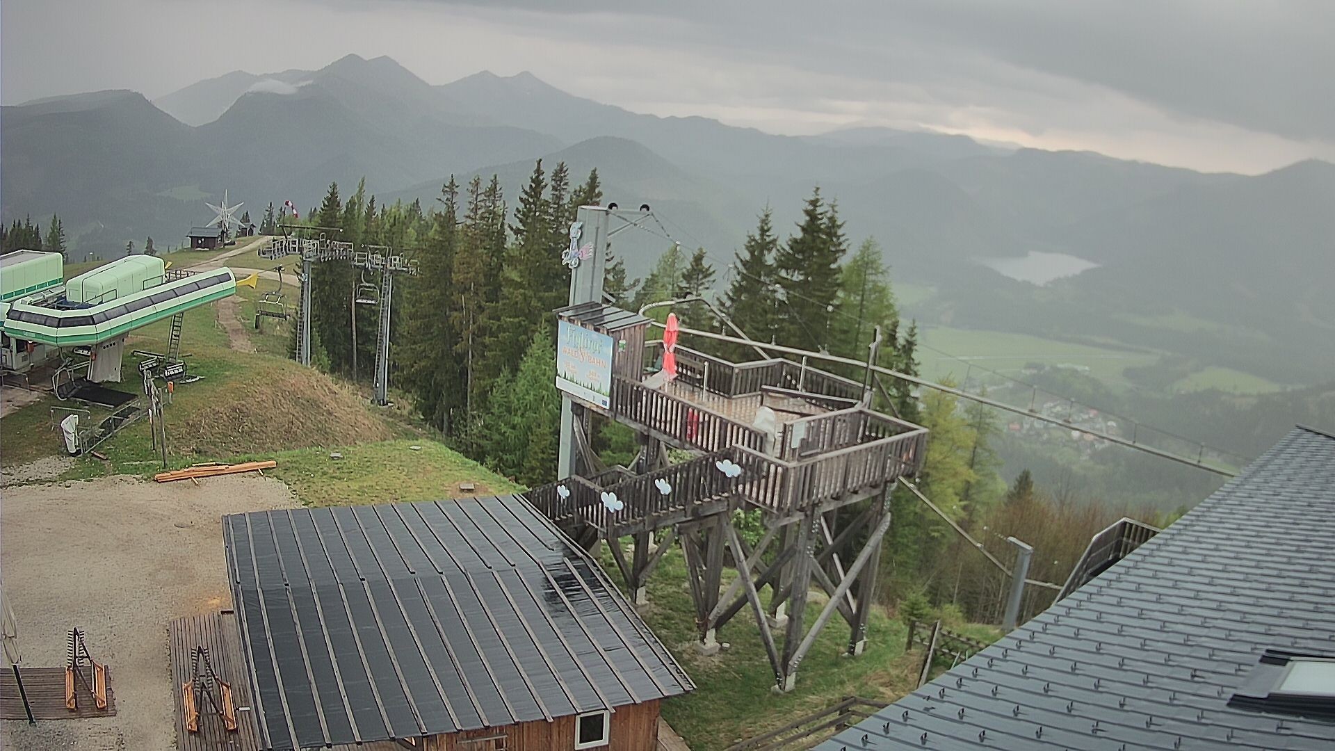 Archiv Foto Webcam Mariazeller Bürgeralpe
