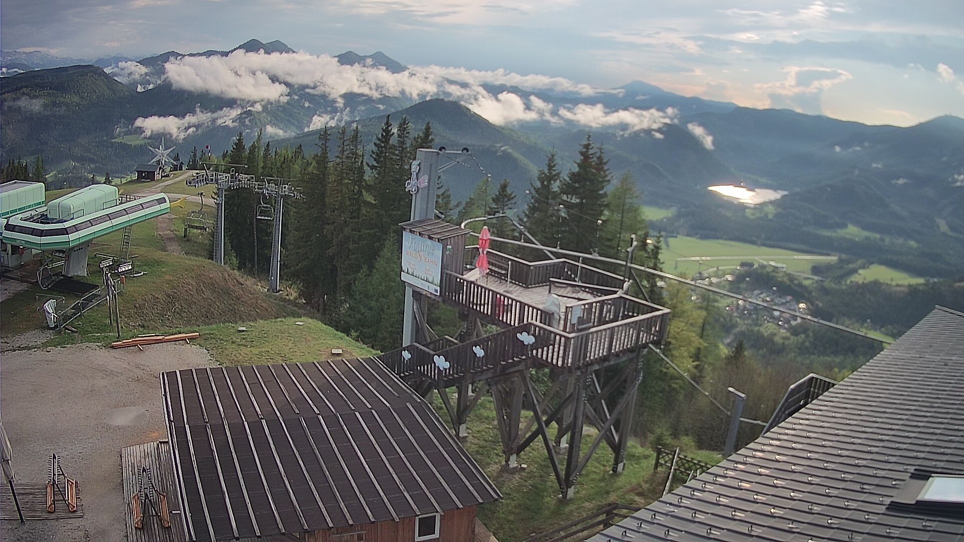 Archiv Foto Webcam Mariazeller Bürgeralpe