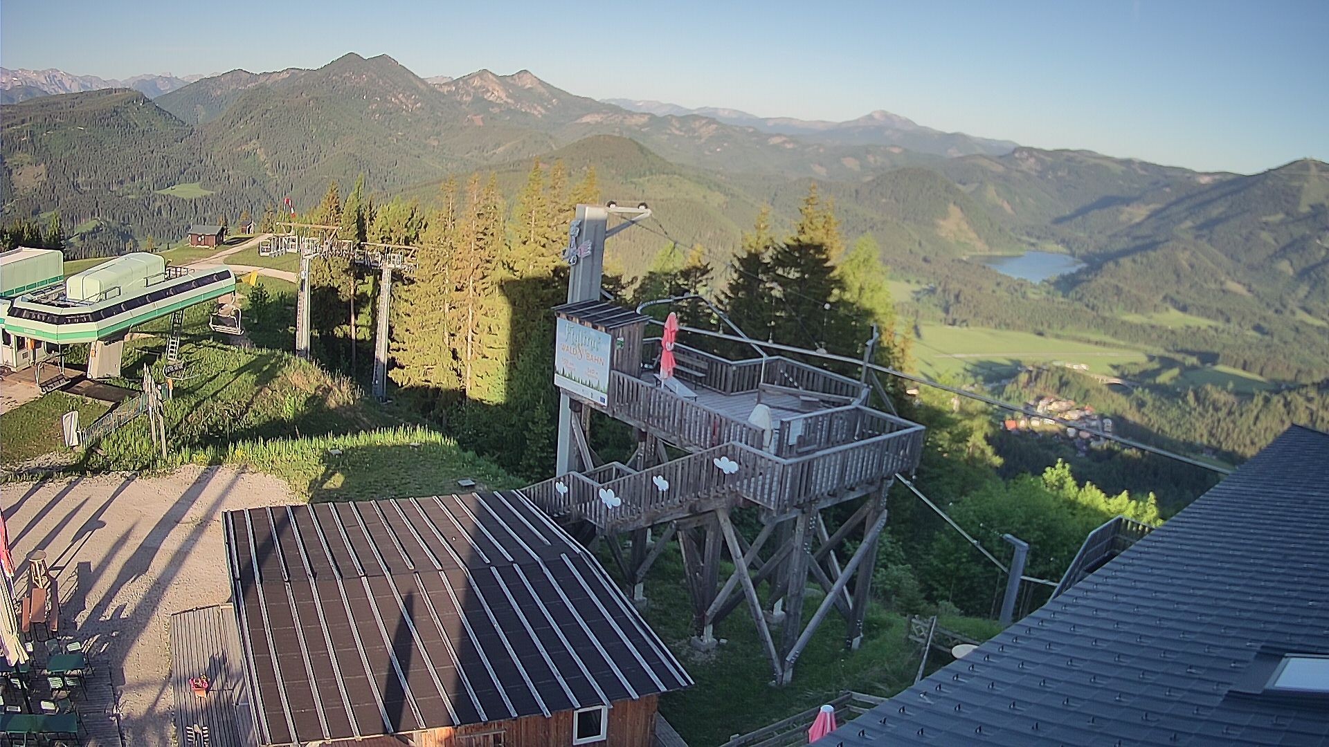 Archiv Foto Webcam Mariazeller Bürgeralpe