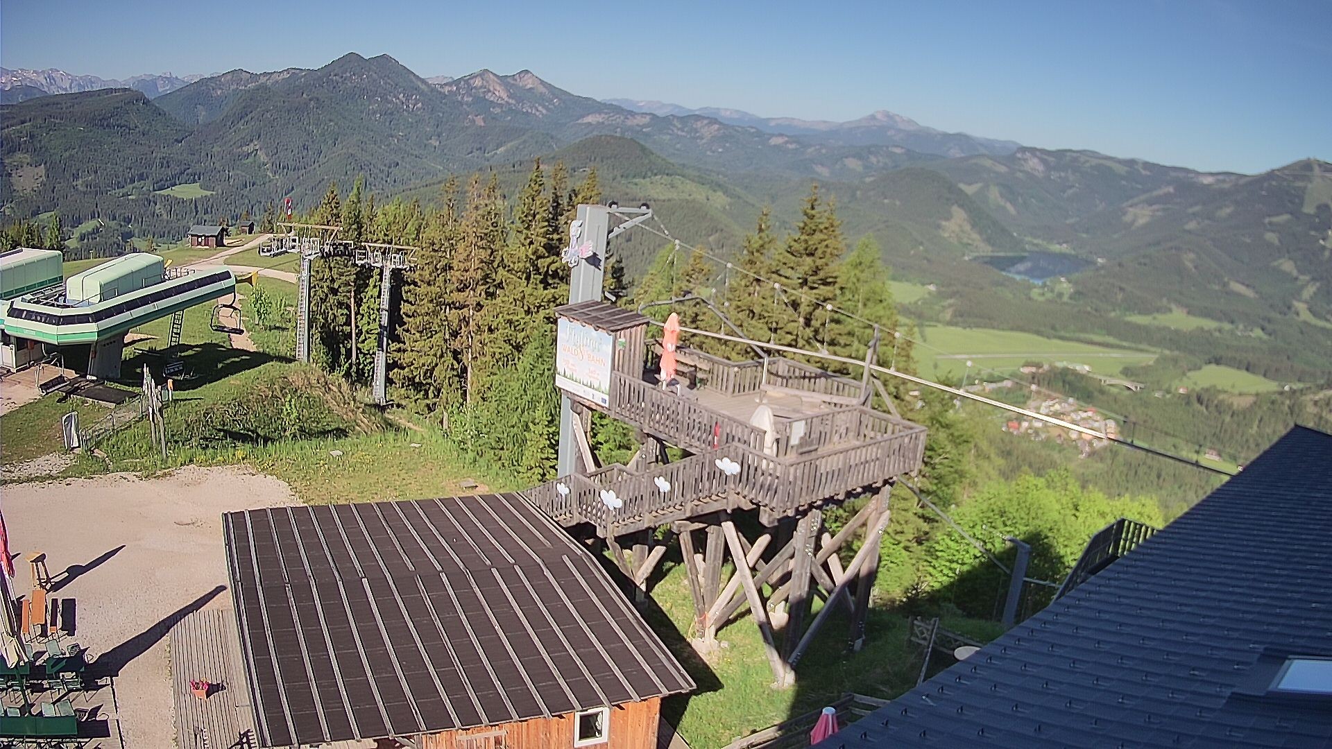Archiv Foto Webcam Mariazeller Bürgeralpe