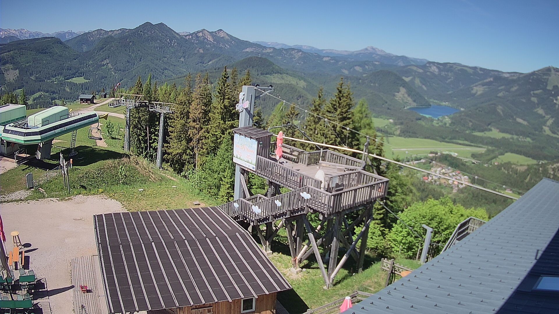 Archiv Foto Webcam Mariazeller Bürgeralpe