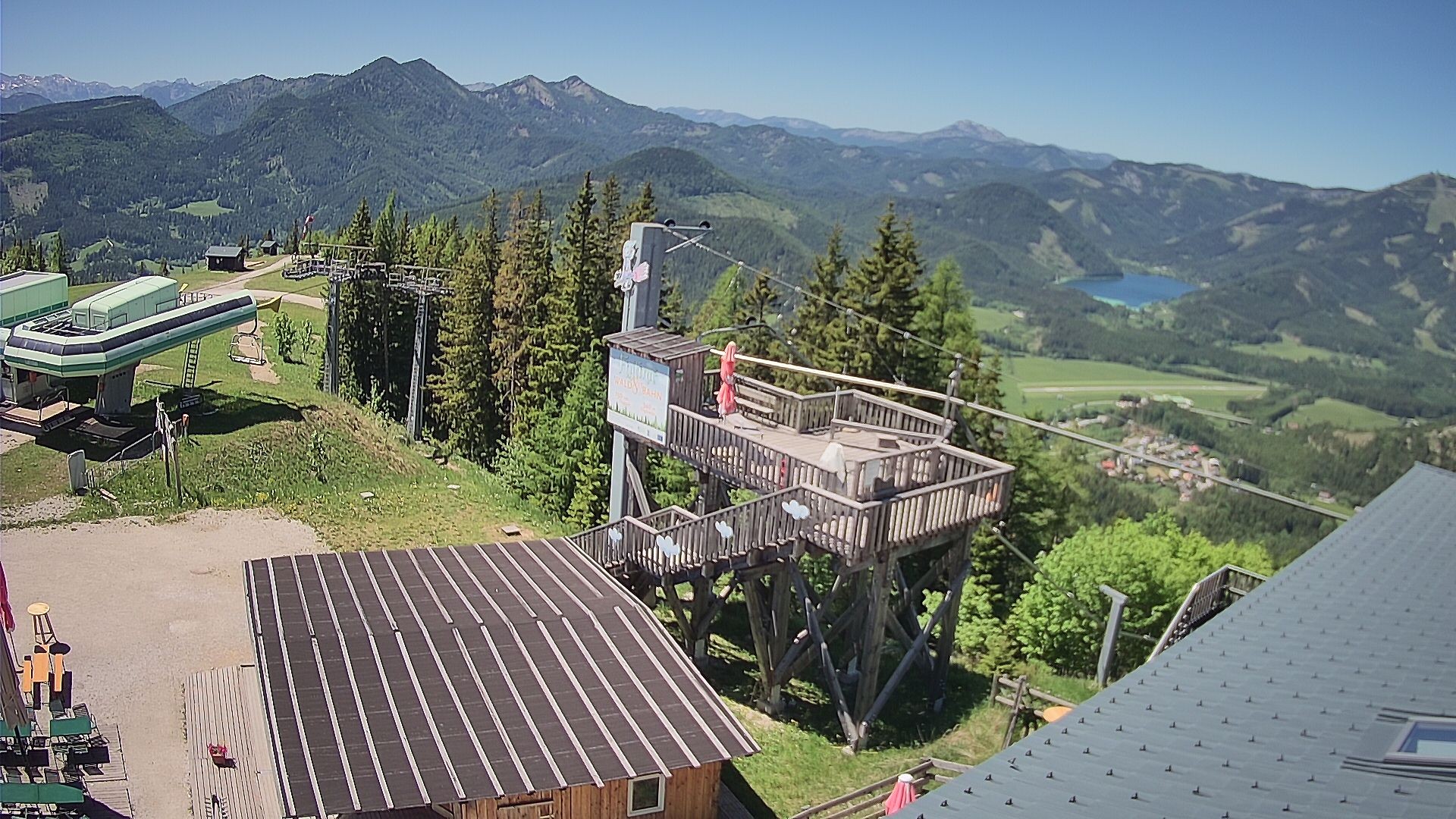 Archiv Foto Webcam Mariazeller Bürgeralpe
