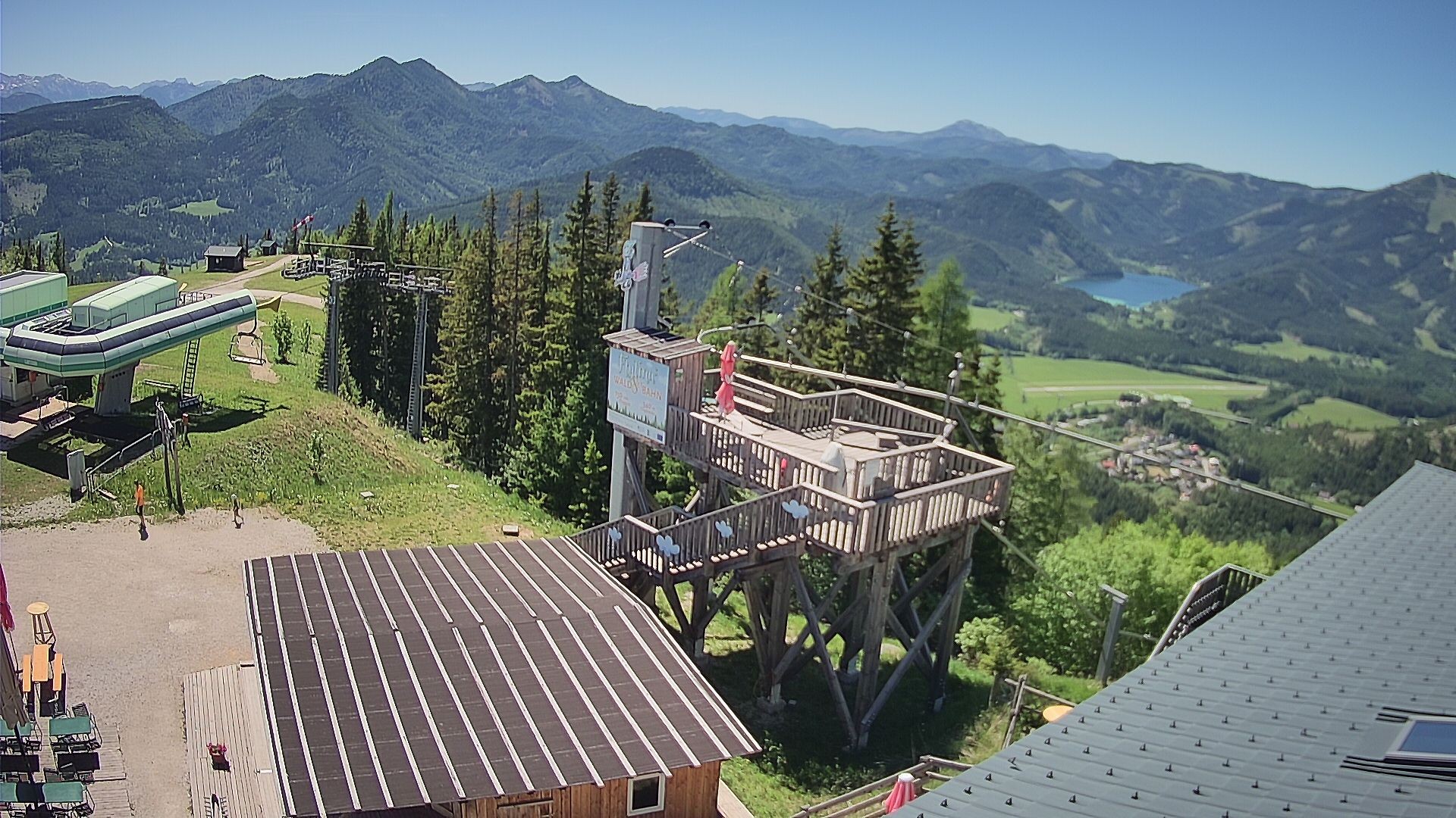 Archiv Foto Webcam Mariazeller Bürgeralpe