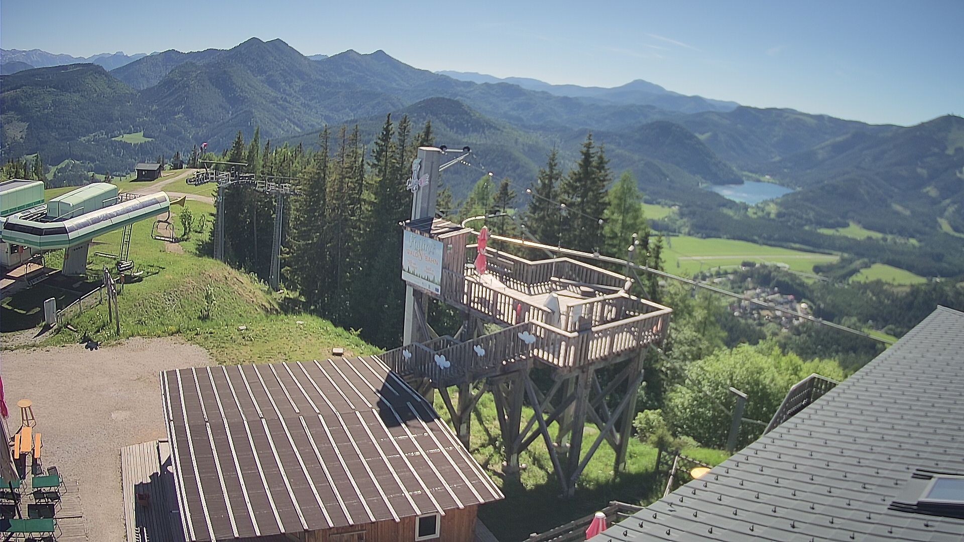 Archiv Foto Webcam Mariazeller Bürgeralpe