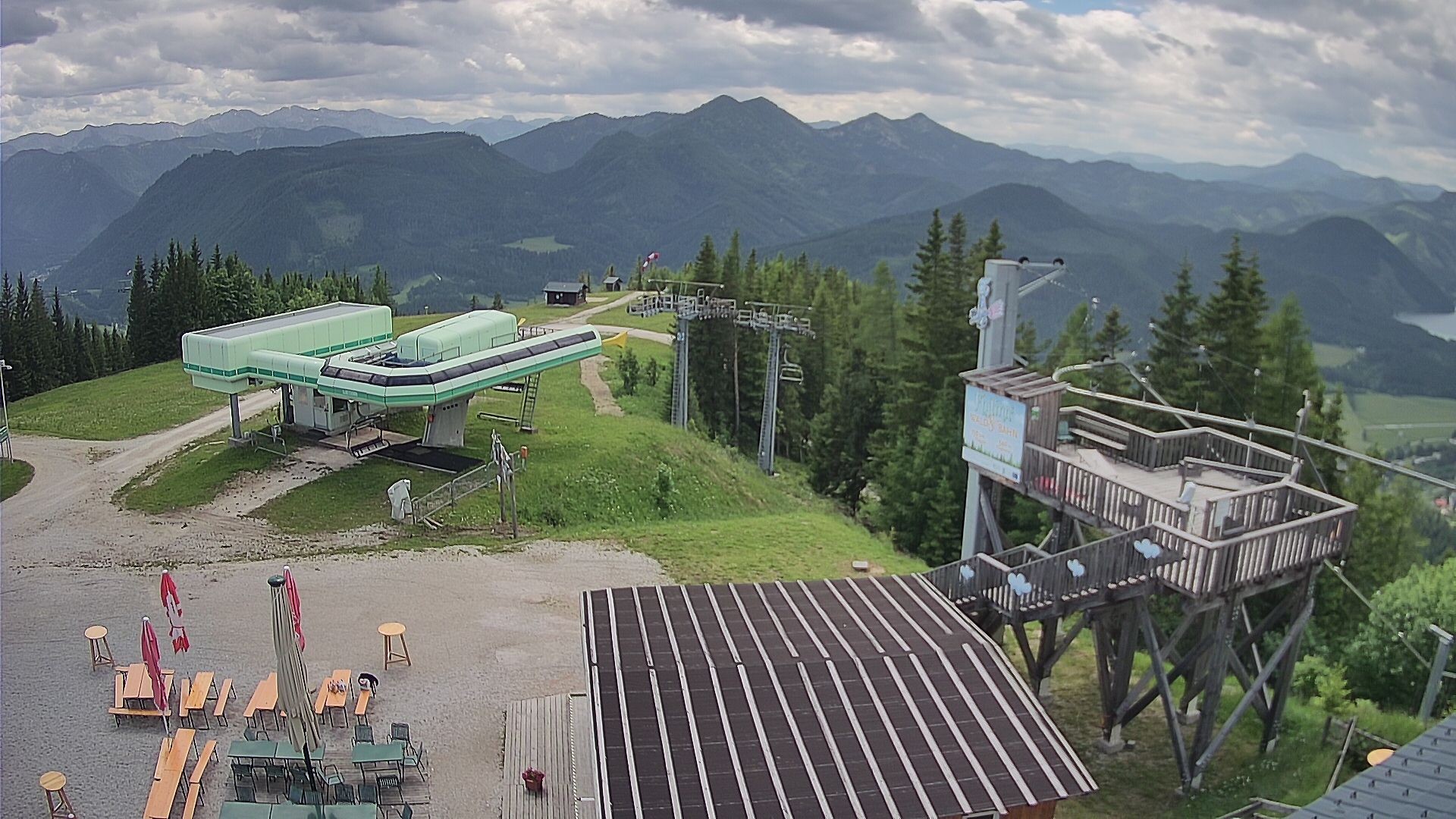 Archived image Webcam Mariazeller Bürgeralpe