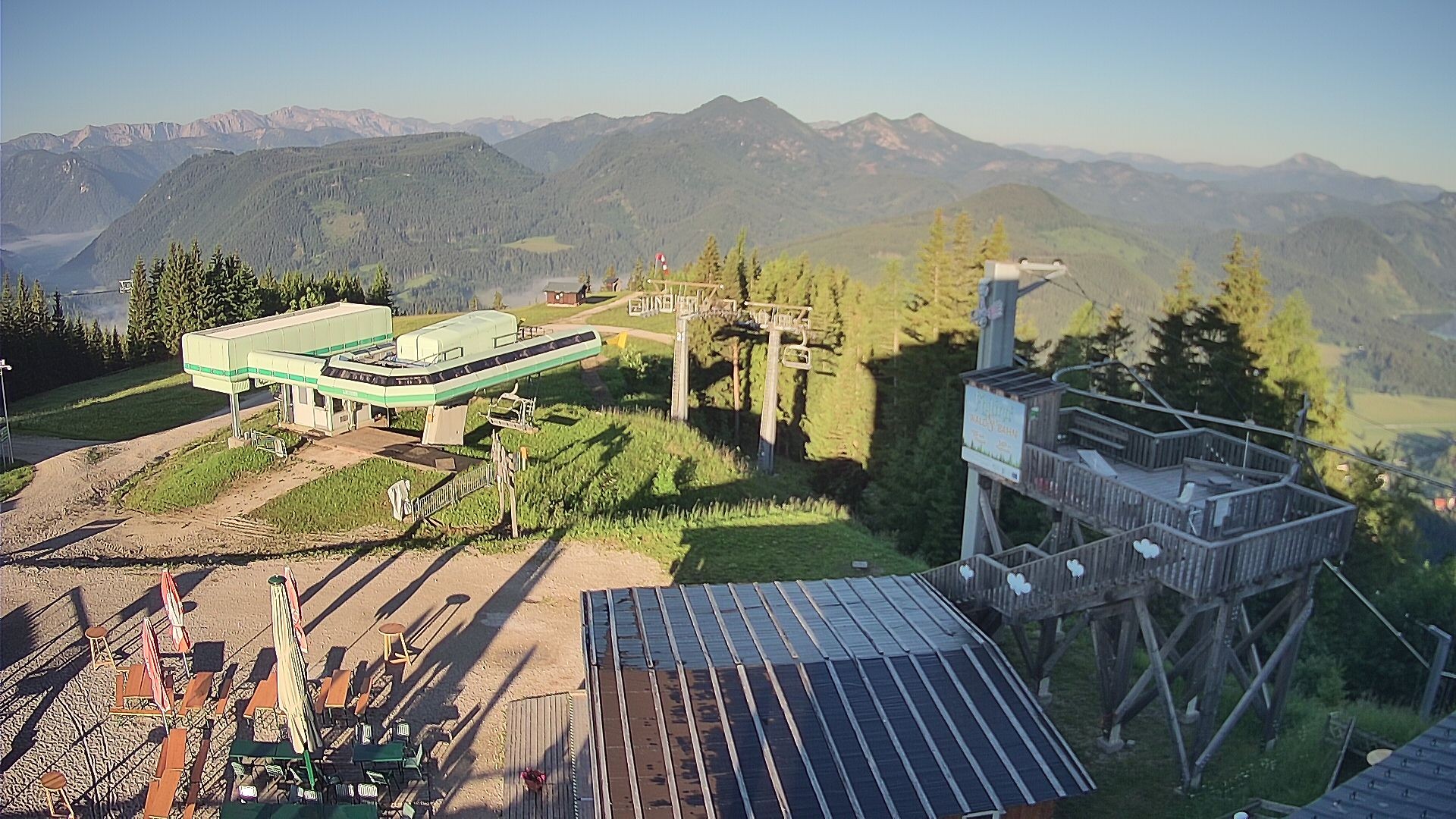 Archived image Webcam Mariazeller Bürgeralpe