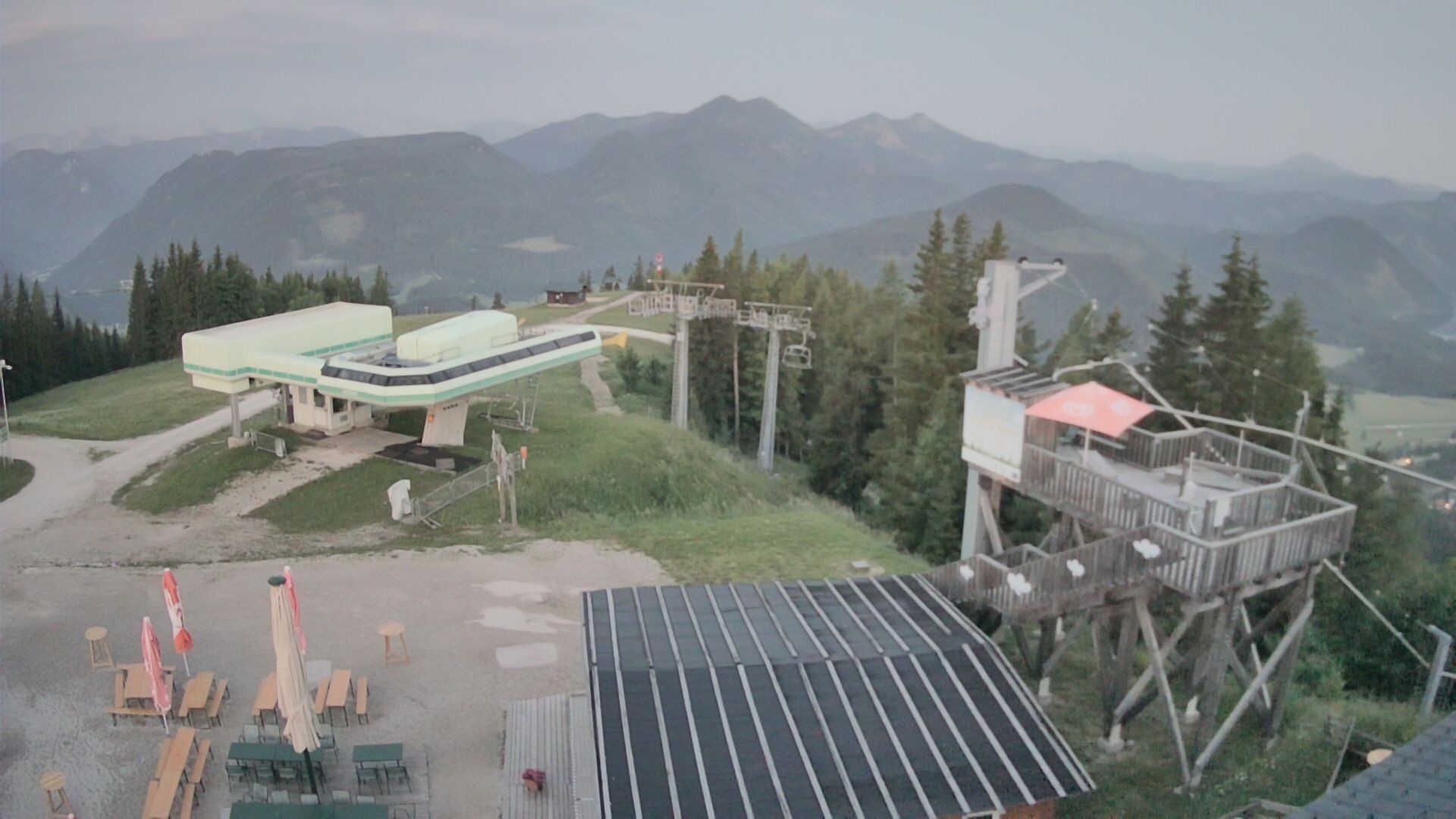Archiv Foto Webcam Mariazeller Bürgeralpe