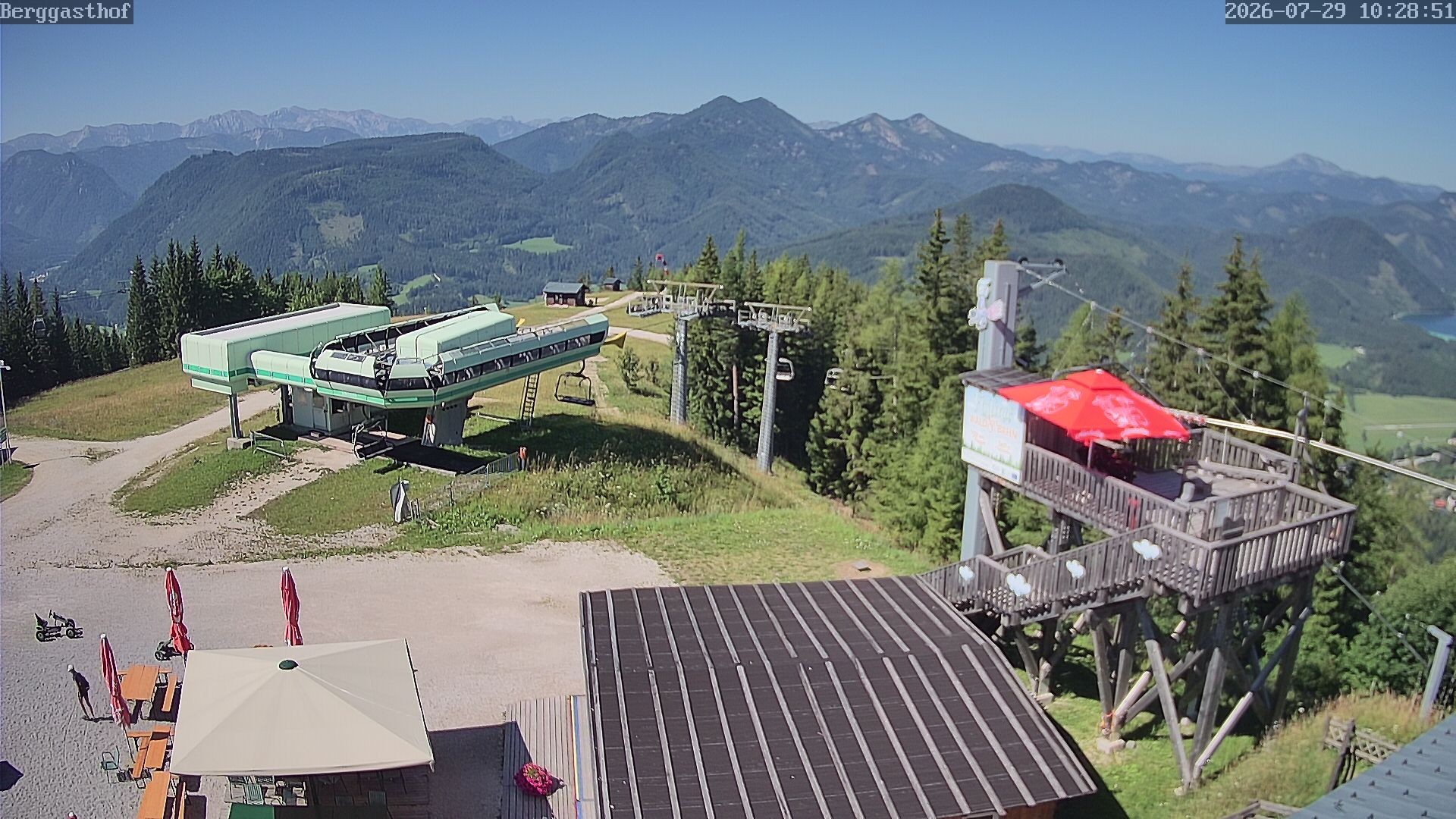 Archiv Foto Webcam Mariazeller Bürgeralpe