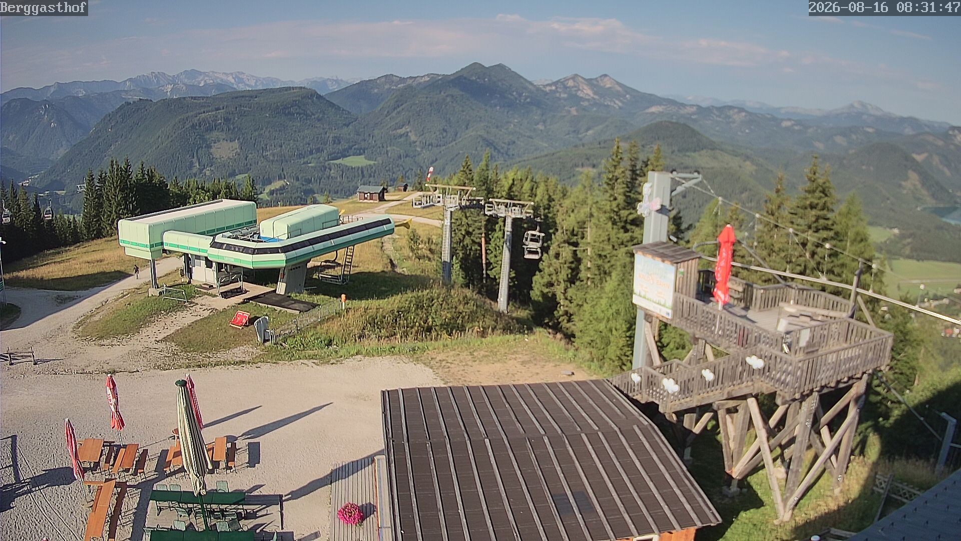Archiv Foto Webcam Mariazeller Bürgeralpe