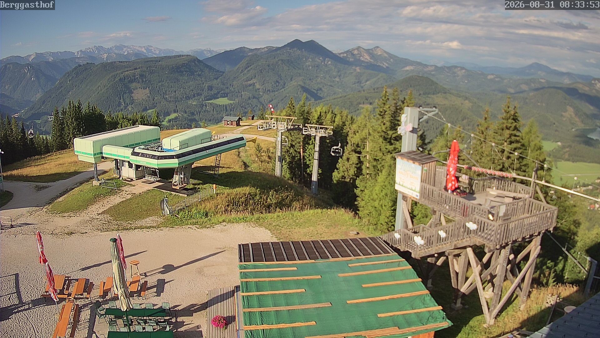 Archiv Foto Webcam Mariazeller Bürgeralpe