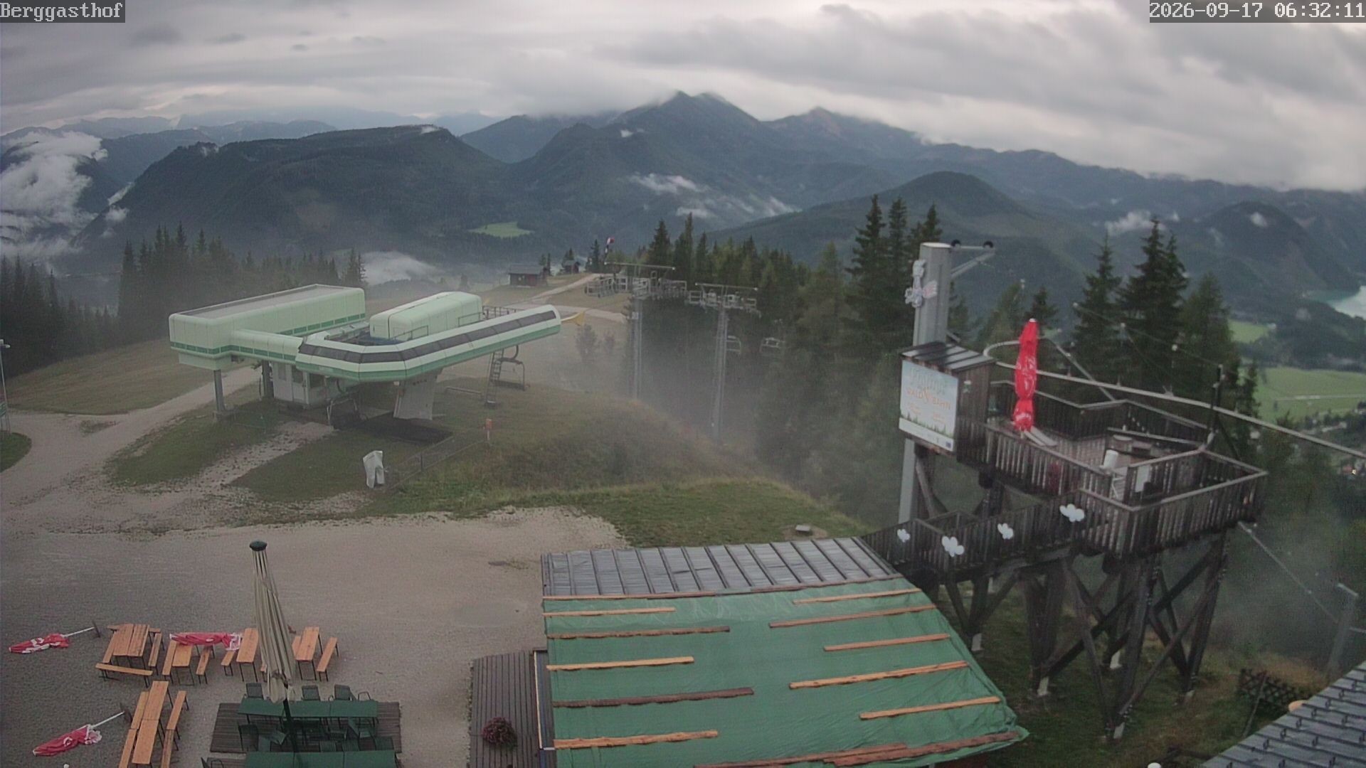 Archiv Foto Webcam Mariazeller Bürgeralpe