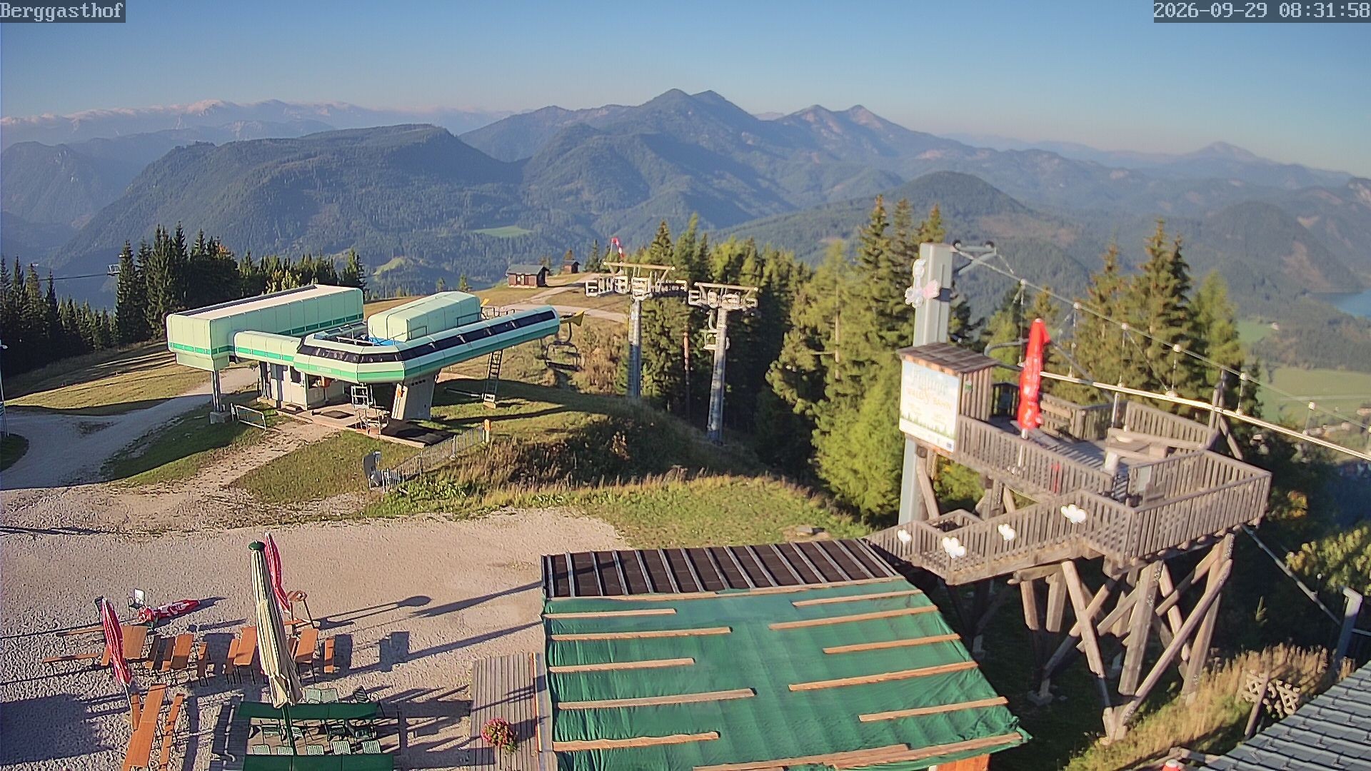 Archiv Foto Webcam Mariazeller Bürgeralpe