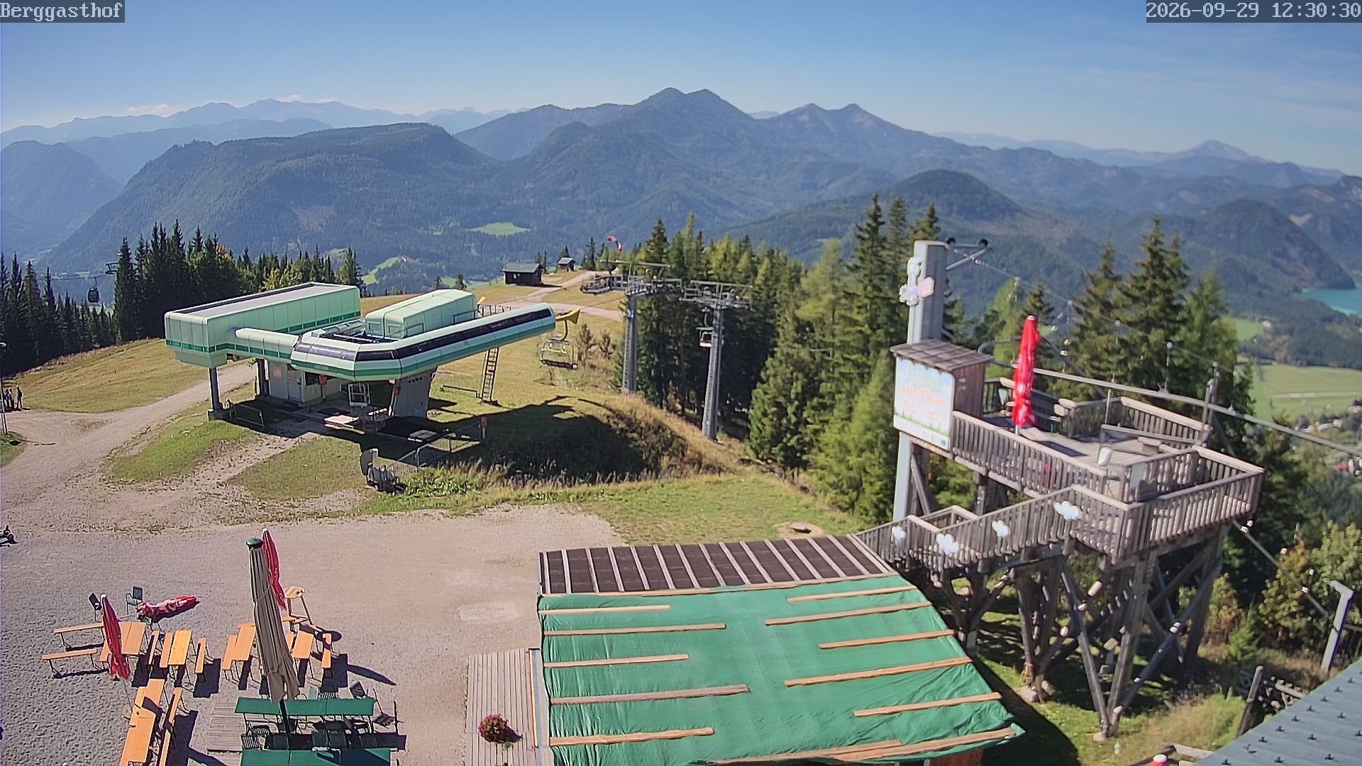Archiv Foto Webcam Mariazeller Bürgeralpe