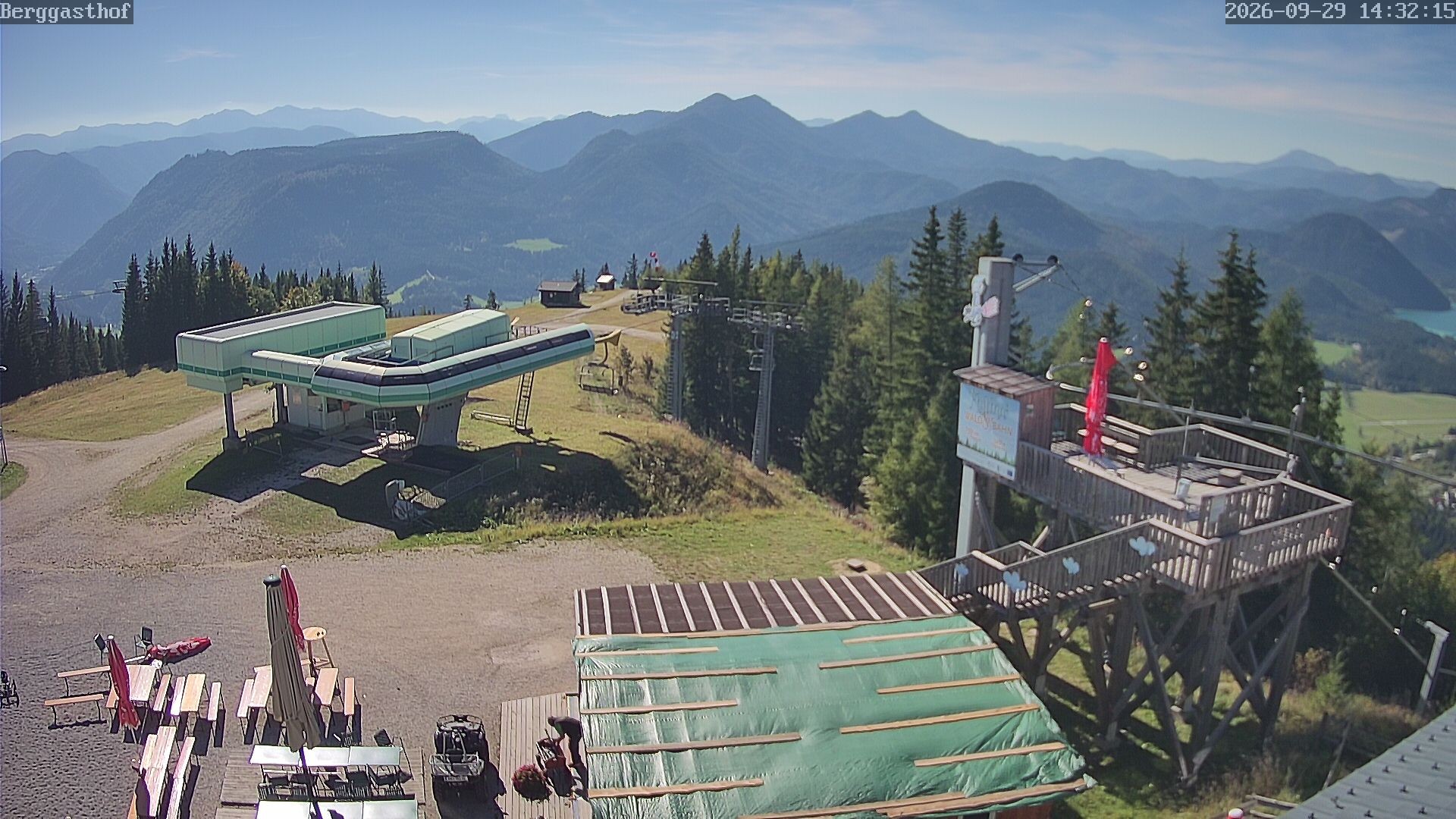 Archiv Foto Webcam Mariazeller Bürgeralpe