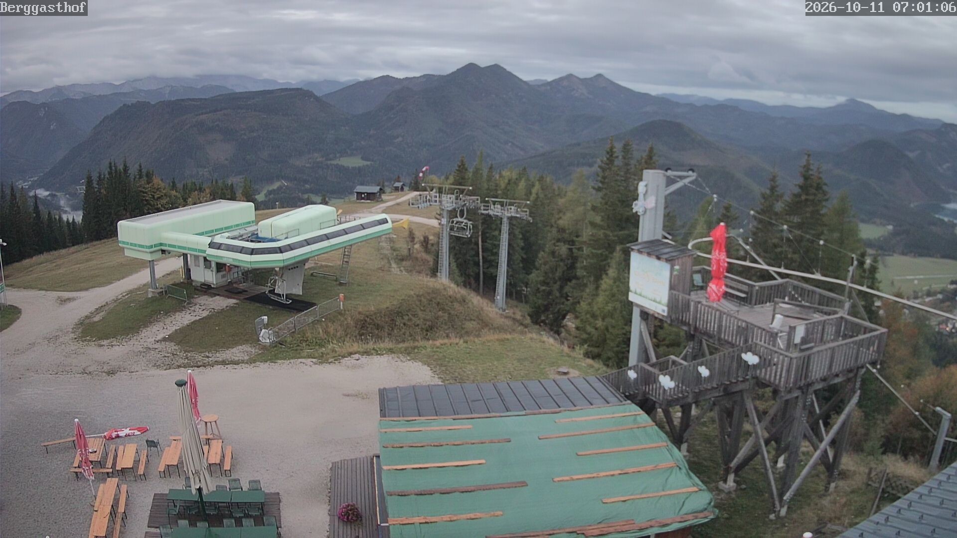 Archiv Foto Webcam Mariazeller Bürgeralpe