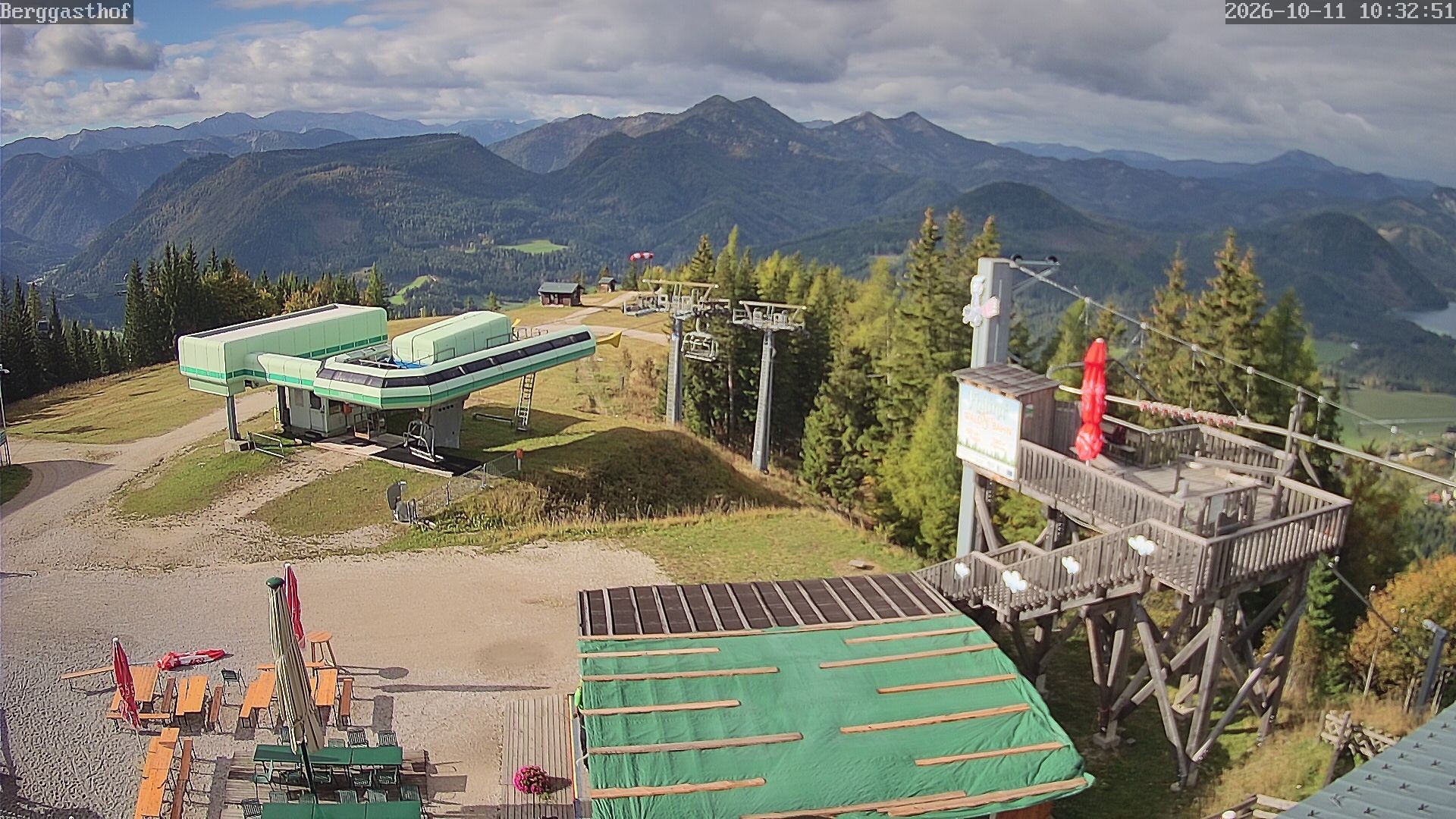 Archiv Foto Webcam Mariazeller Bürgeralpe
