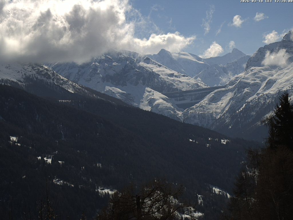Archiv Foto Webcam Les Masses (Skigebiet 4 Vallées)