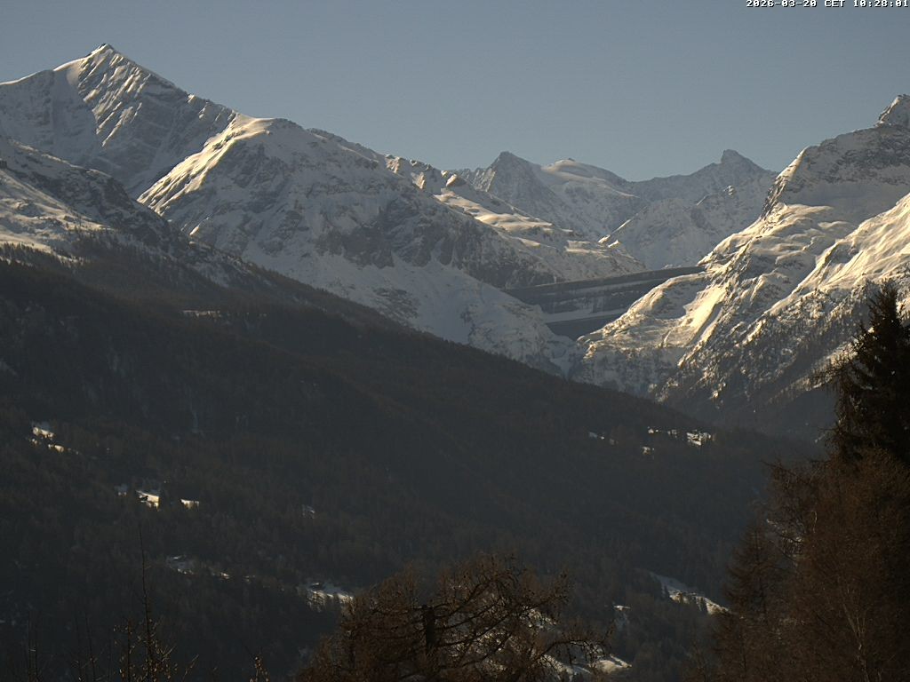 Archiv Foto Webcam Les Masses (Skigebiet 4 Vallées)