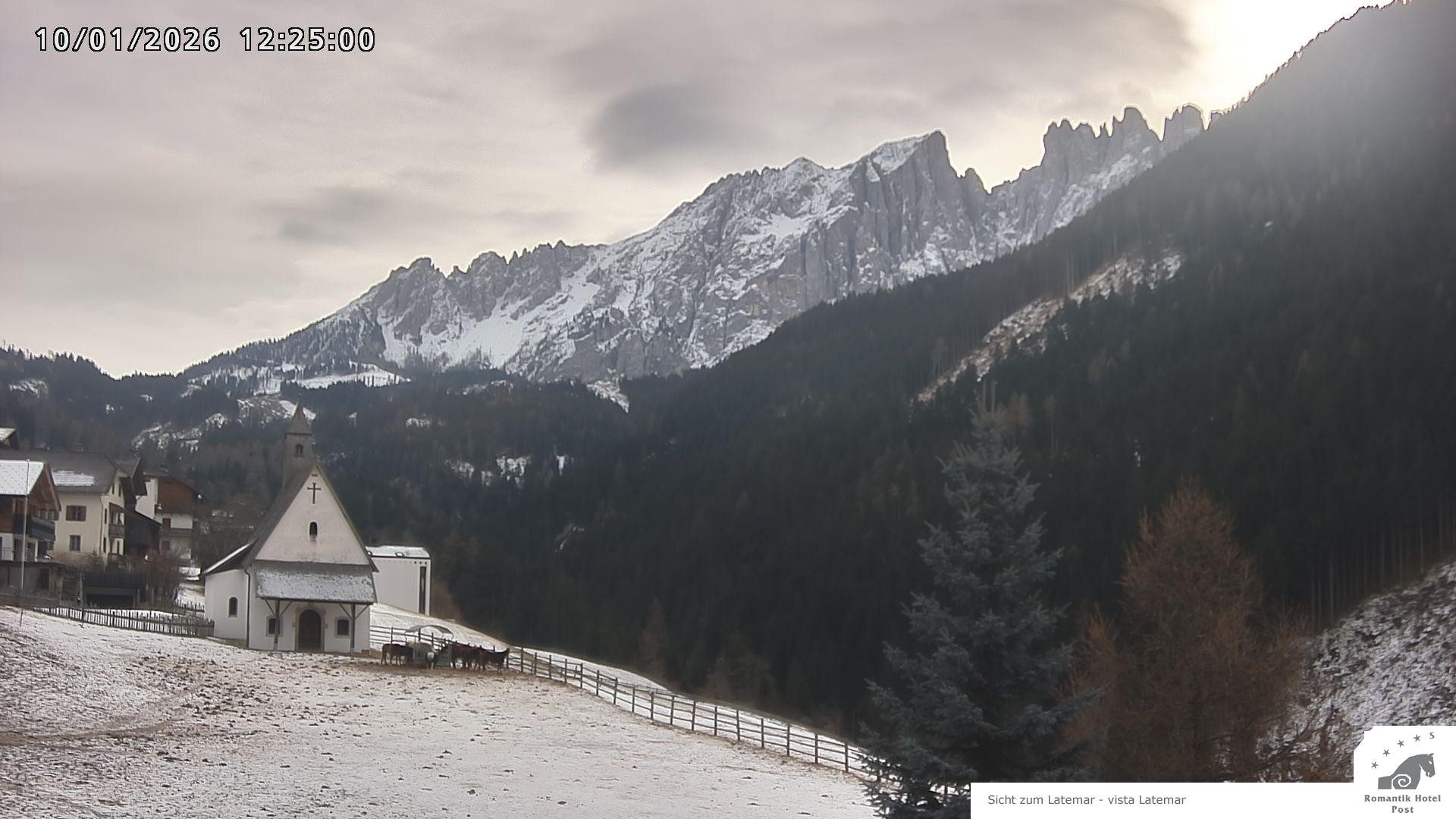 Archiv Foto Webcam Welschnofen: Romantik Hotel Post