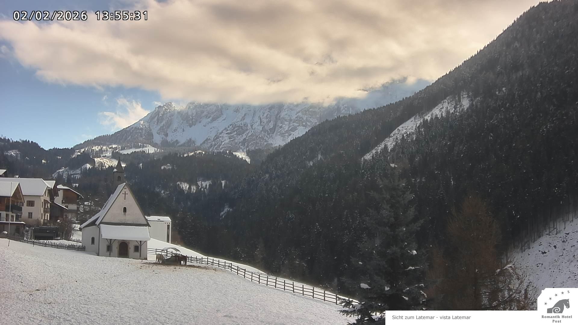 Archiv Foto Webcam Welschnofen: Romantik Hotel Post