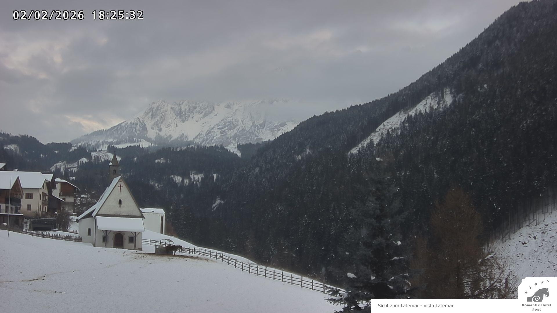 Archiv Foto Webcam Welschnofen: Romantik Hotel Post