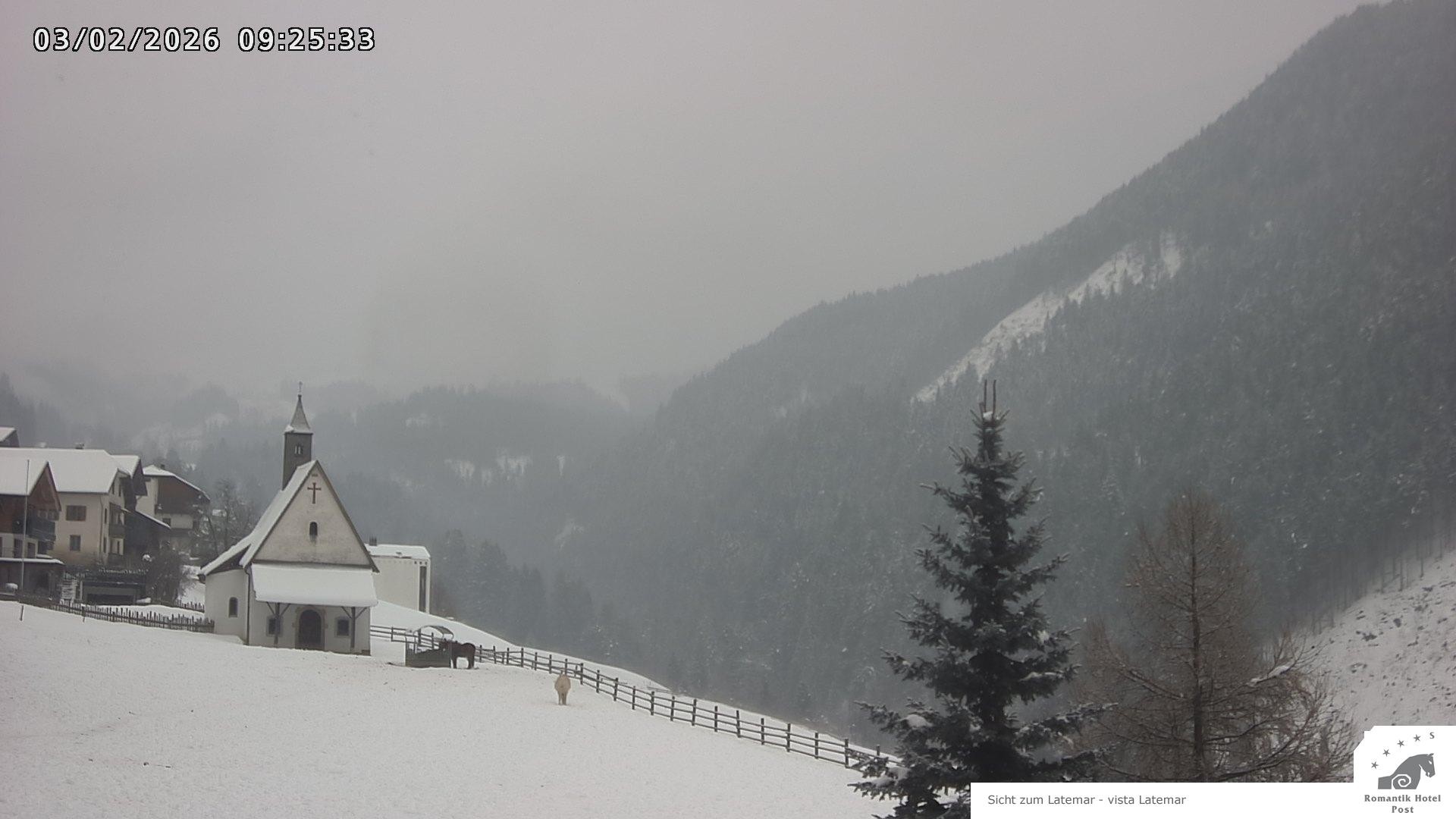 Archiv Foto Webcam Welschnofen: Romantik Hotel Post