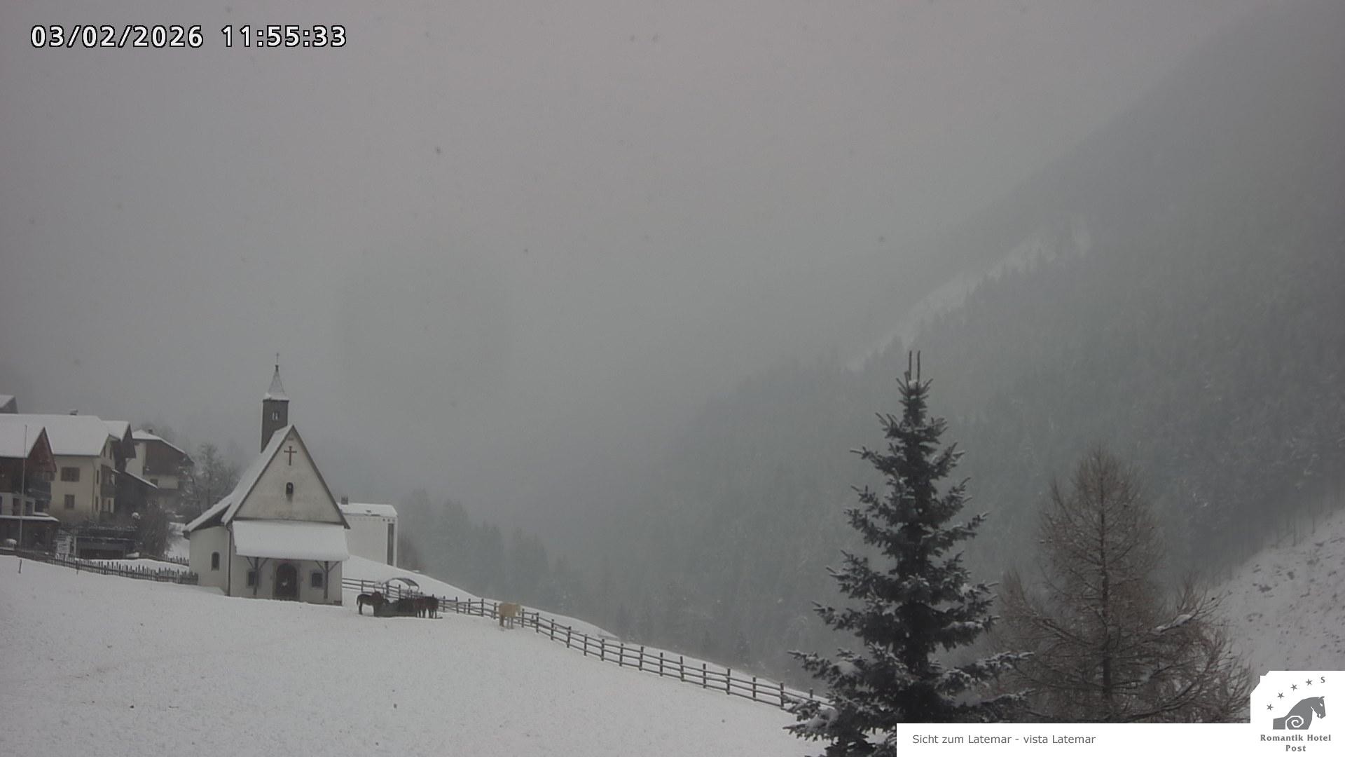 Archiv Foto Webcam Welschnofen: Romantik Hotel Post