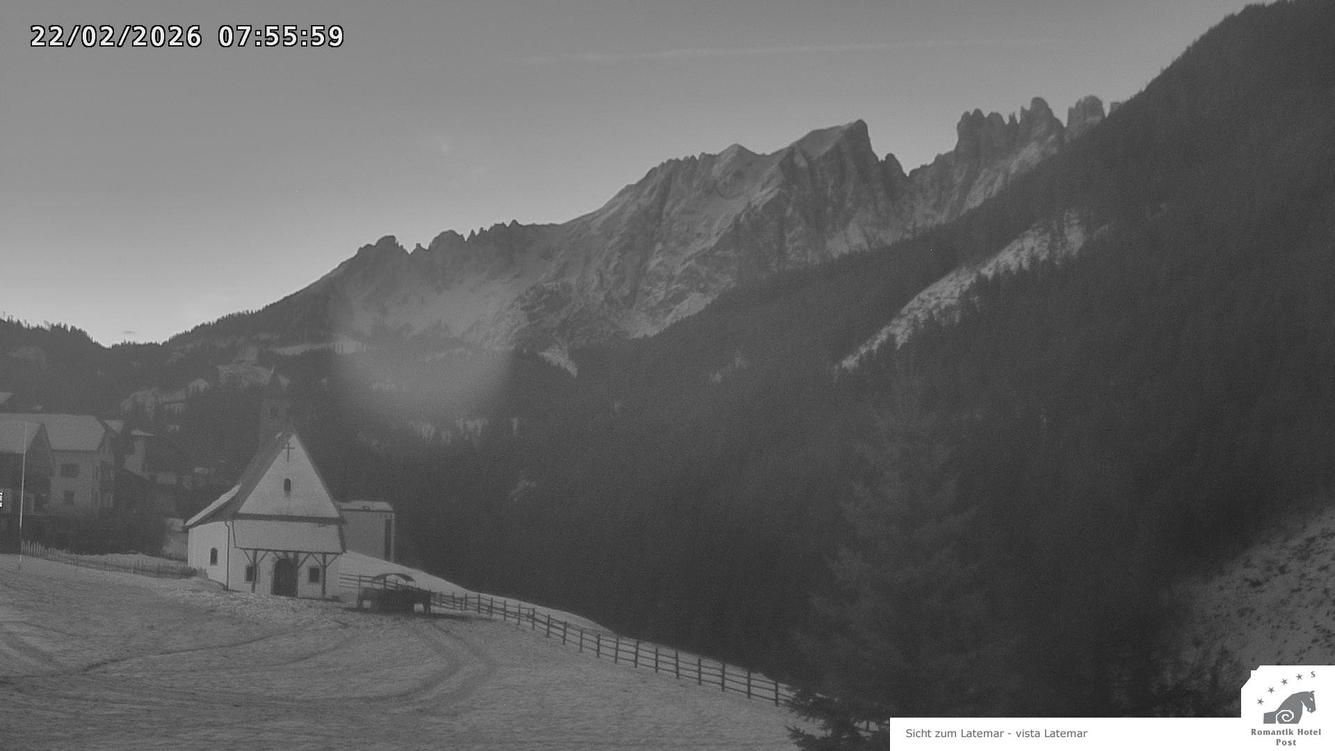 Archived image Webcam Welschnofen: Hotel Post
