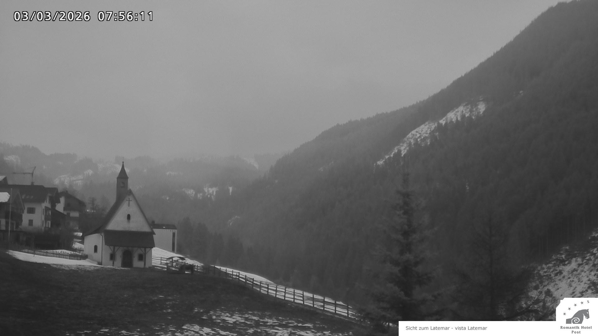Archived image Webcam Welschnofen: Hotel Post