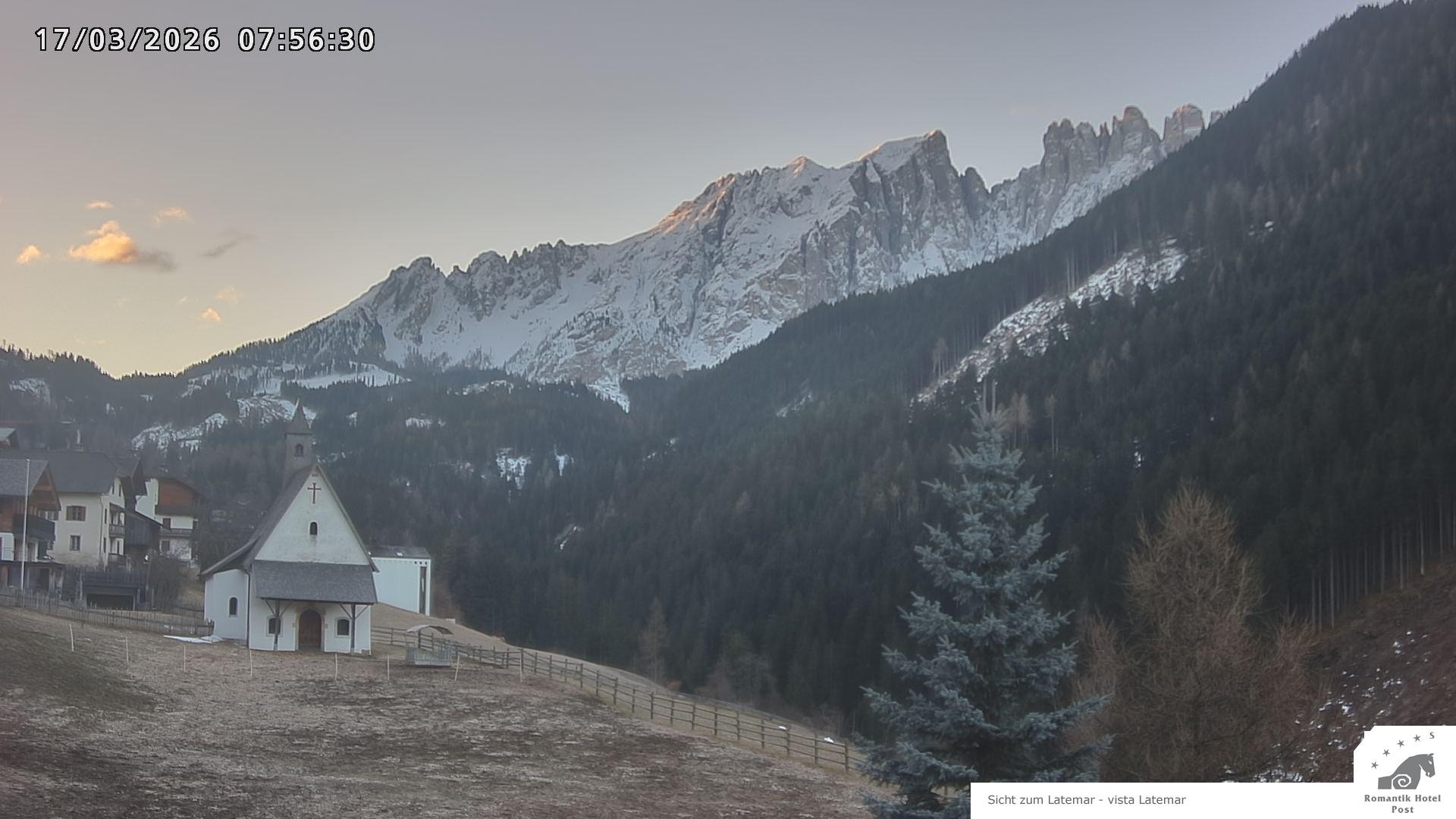 Archiv Foto Webcam Welschnofen: Romantik Hotel Post