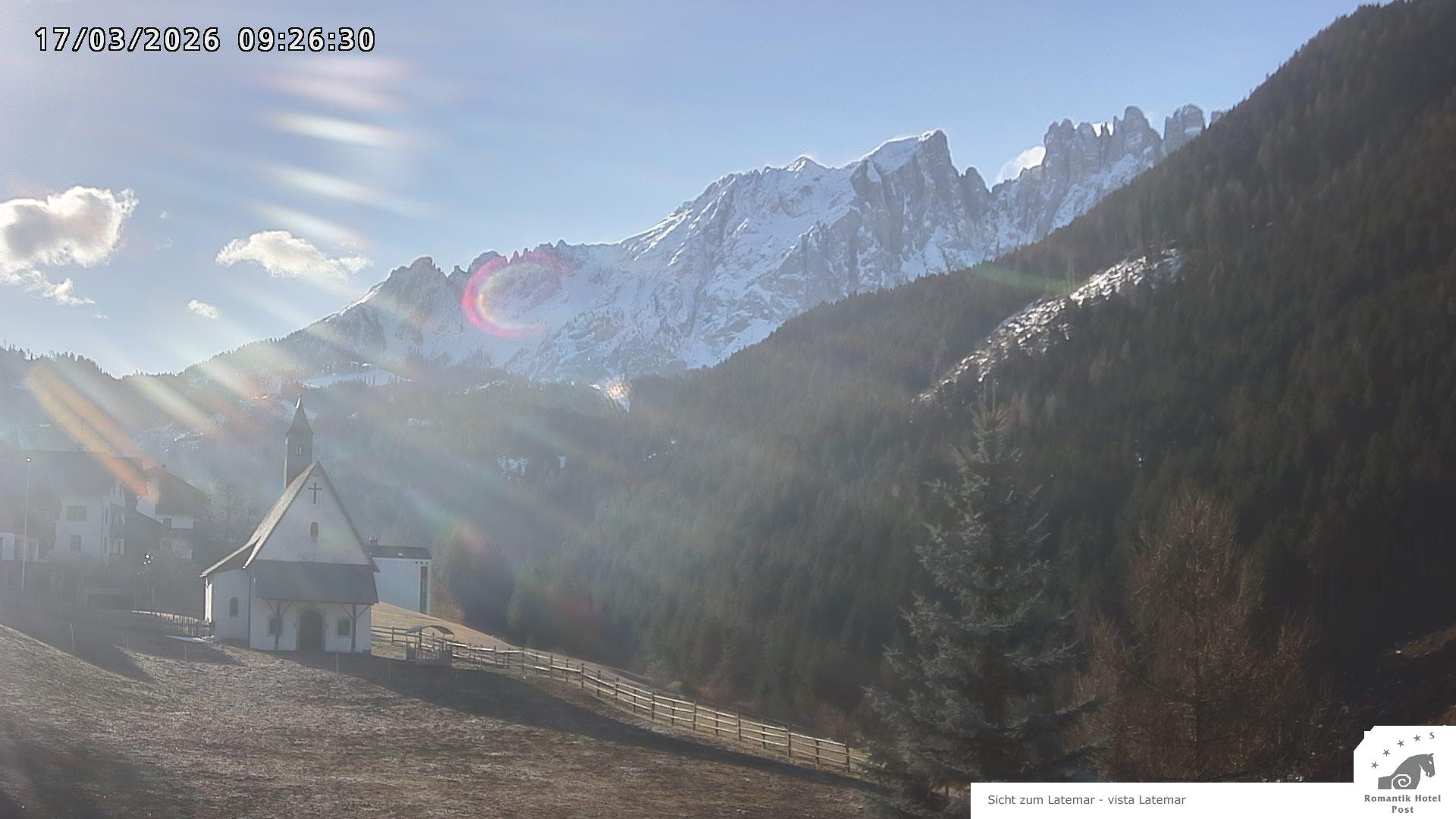 Archiv Foto Webcam Welschnofen: Romantik Hotel Post