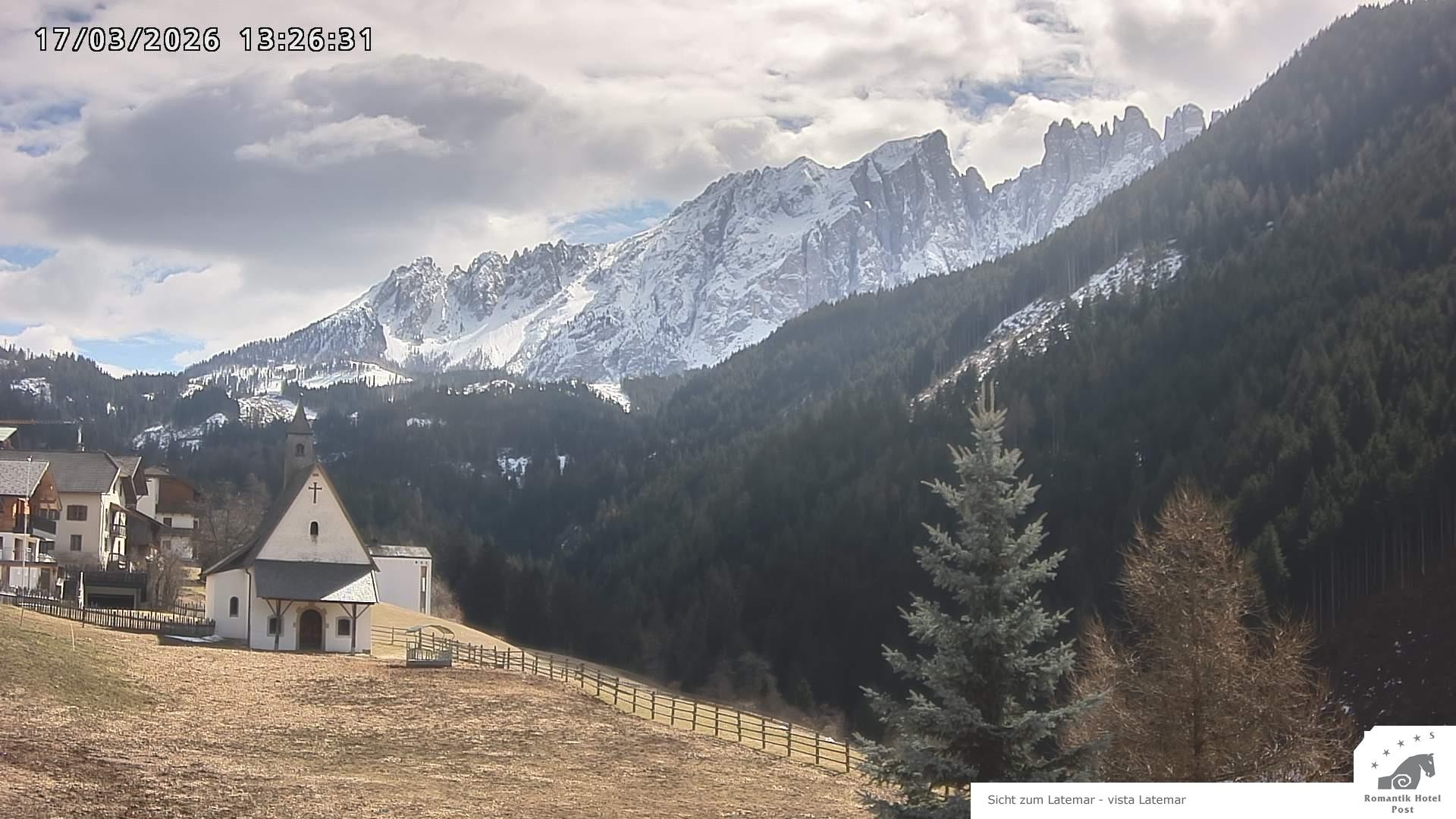 Archiv Foto Webcam Welschnofen: Romantik Hotel Post