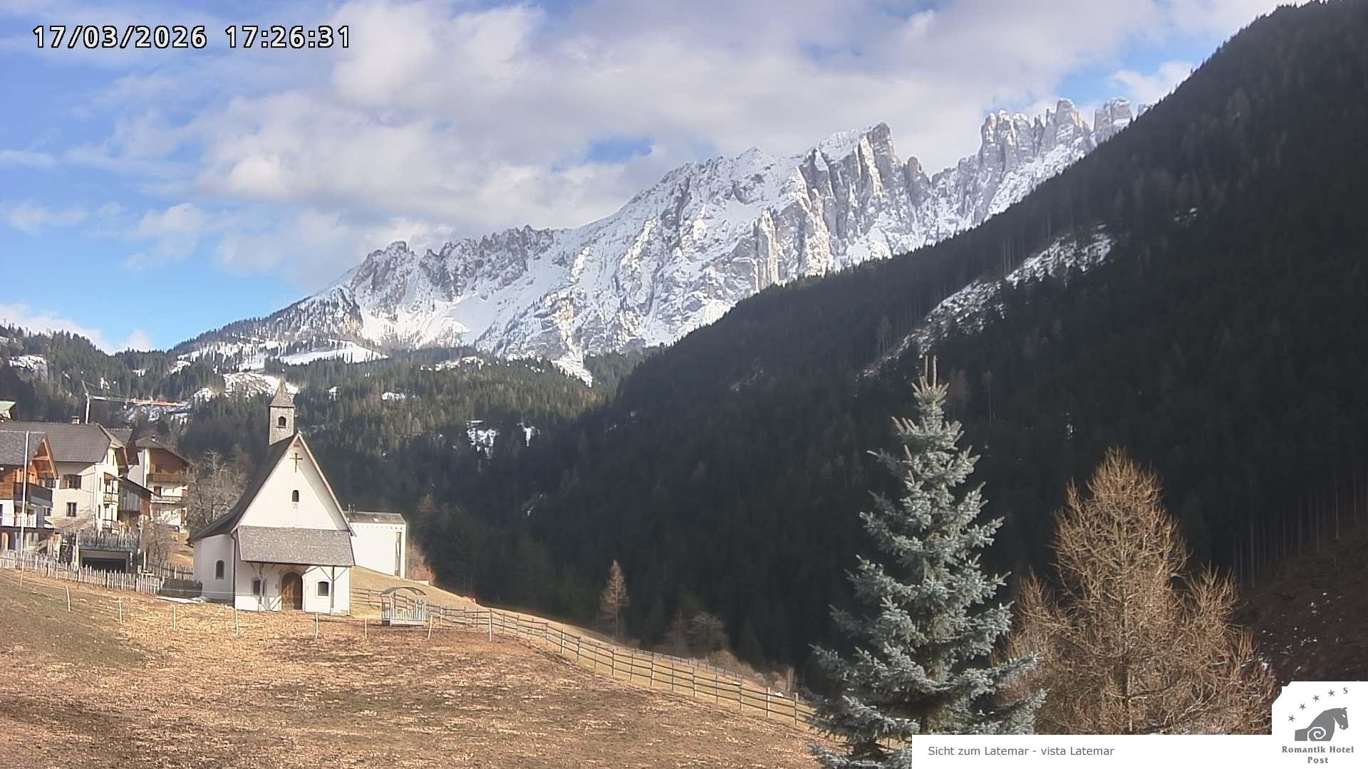 Archiv Foto Webcam Welschnofen: Romantik Hotel Post