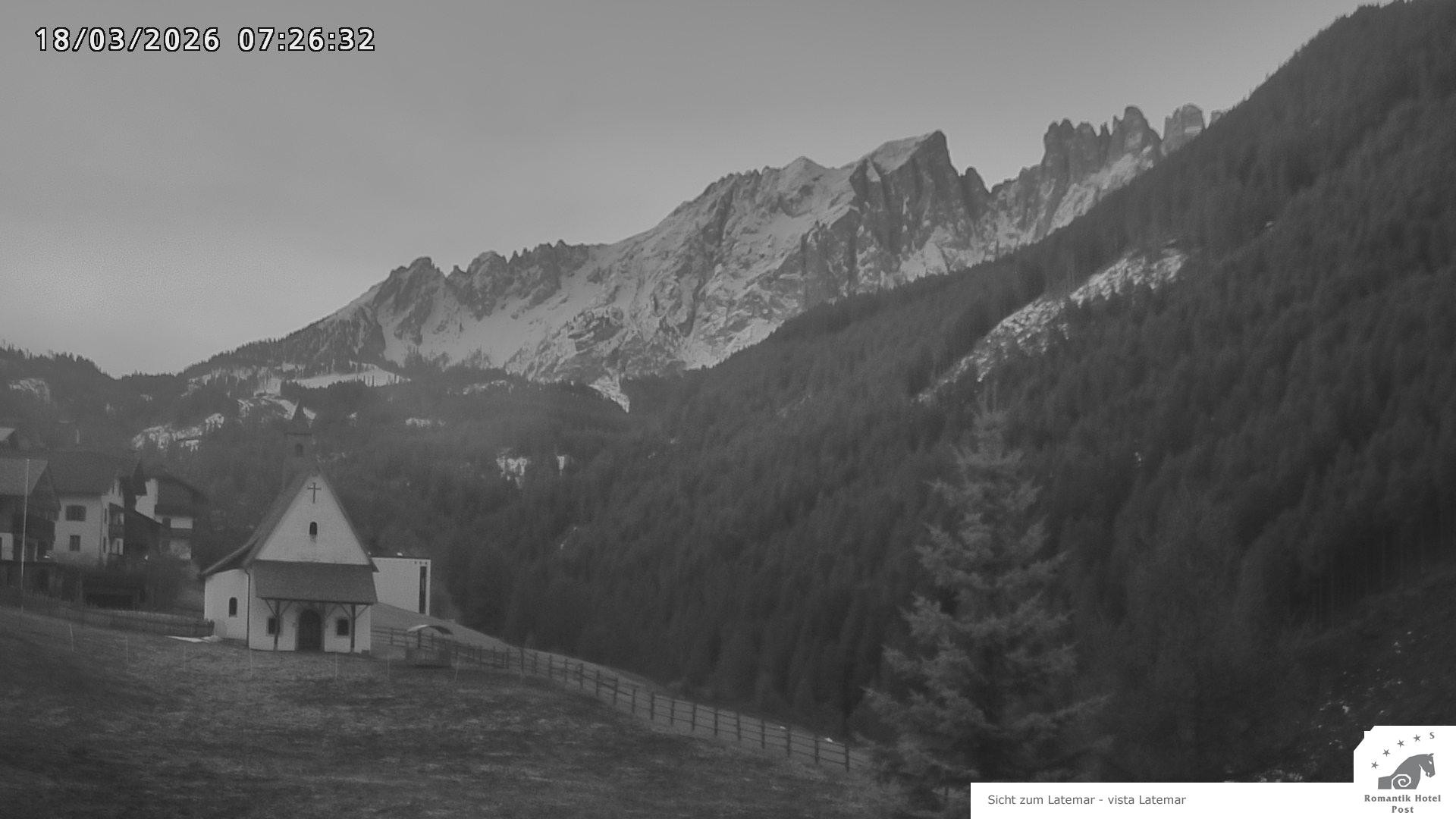 Archiv Foto Webcam Welschnofen: Romantik Hotel Post