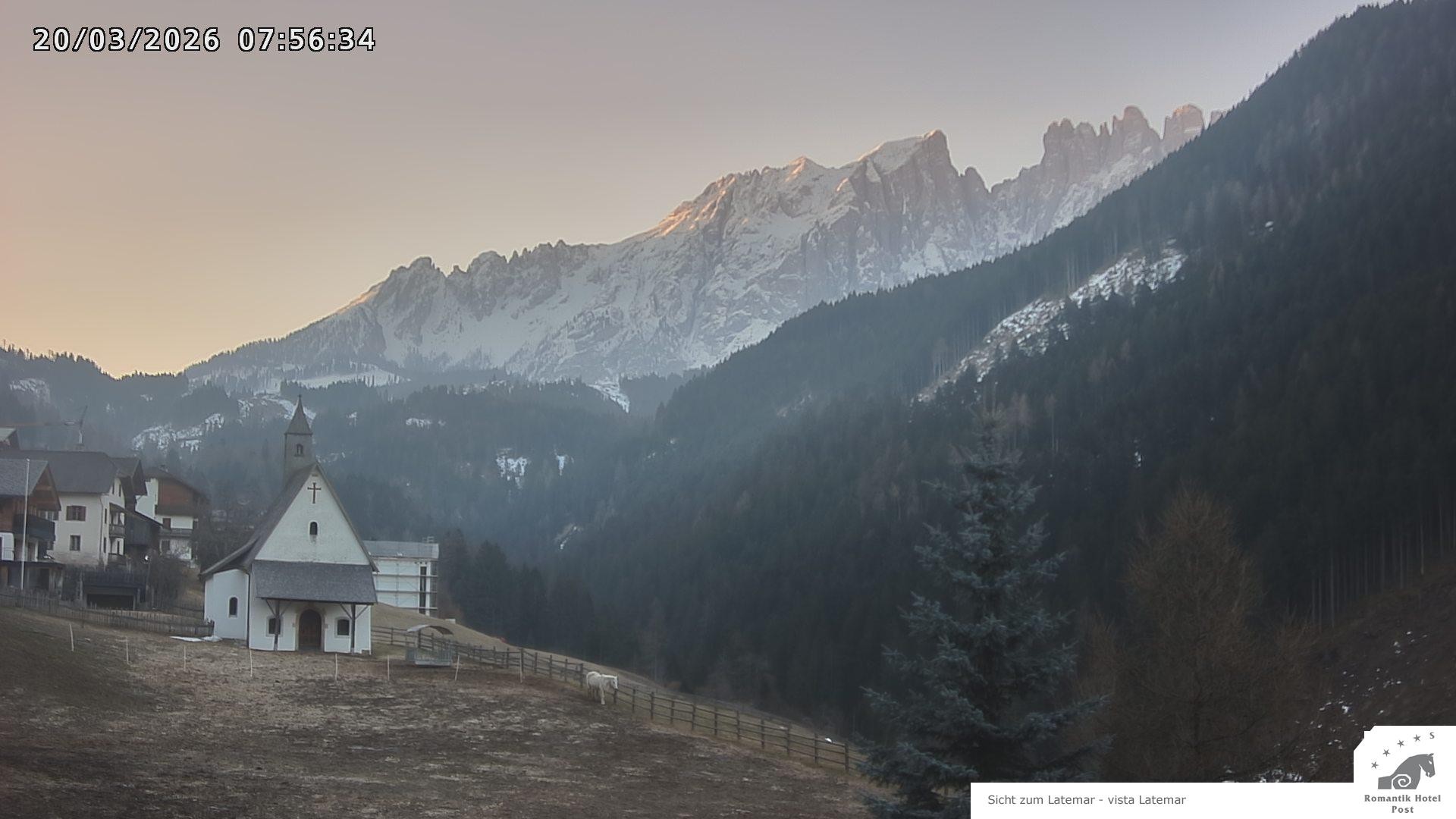 Archiv Foto Webcam Welschnofen: Romantik Hotel Post