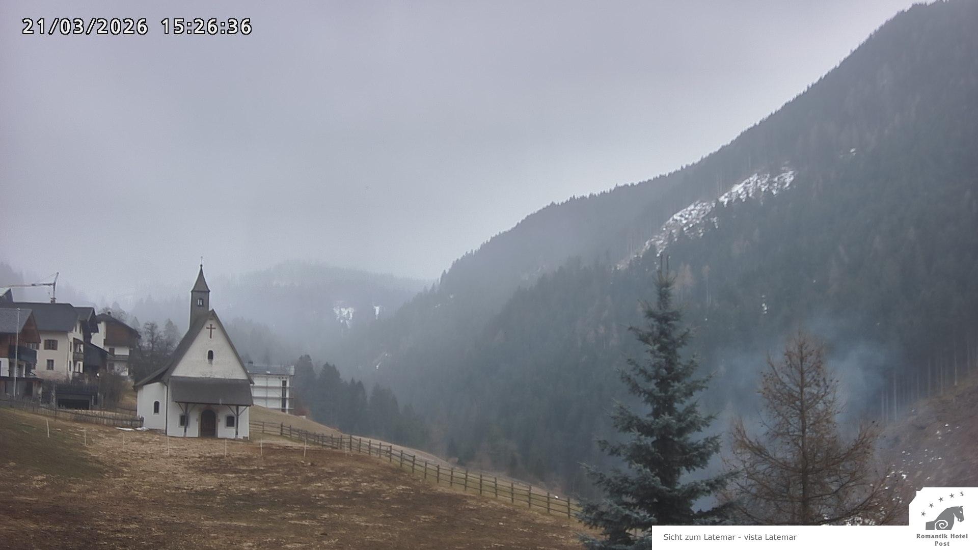 Archived image Webcam Welschnofen: Hotel Post