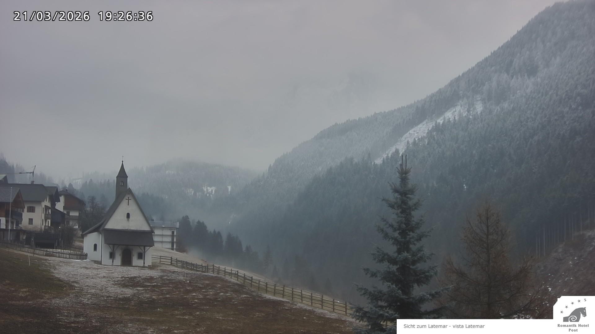 Archived image Webcam Welschnofen: Hotel Post