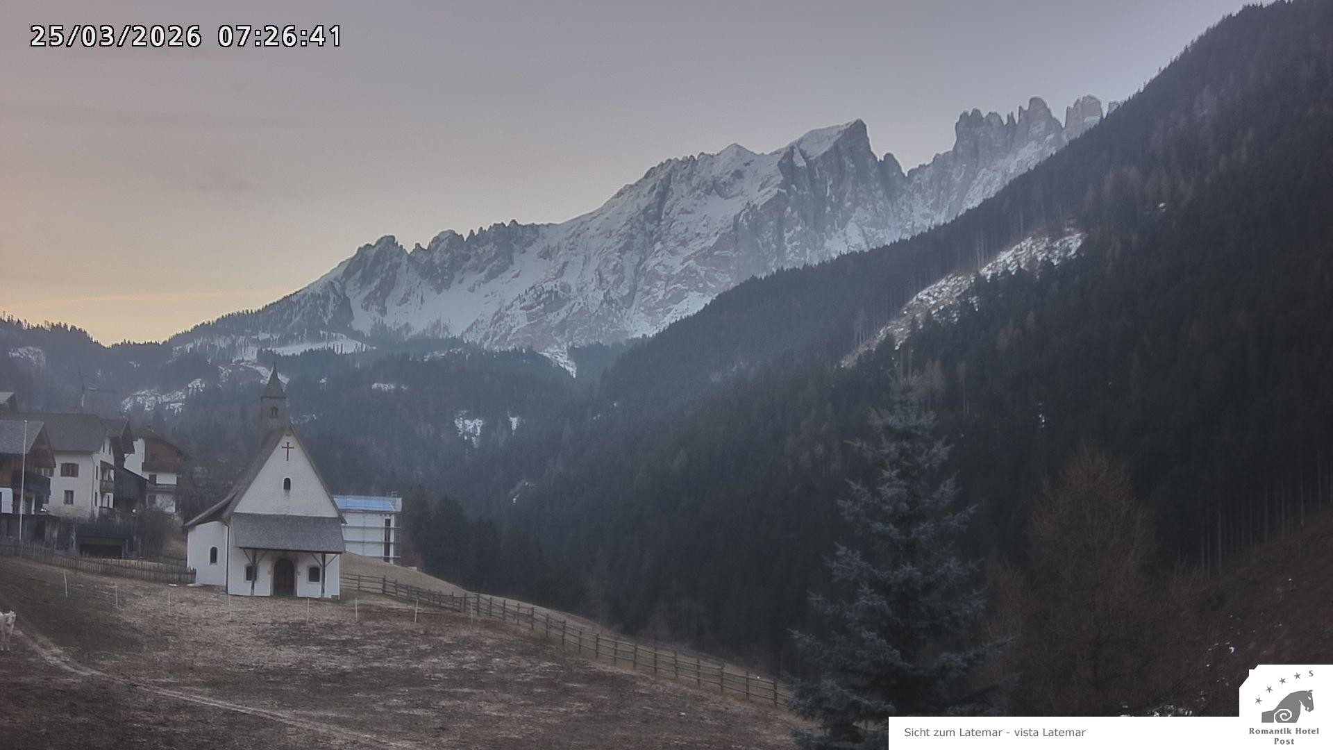 Archiv Foto Webcam Welschnofen: Romantik Hotel Post