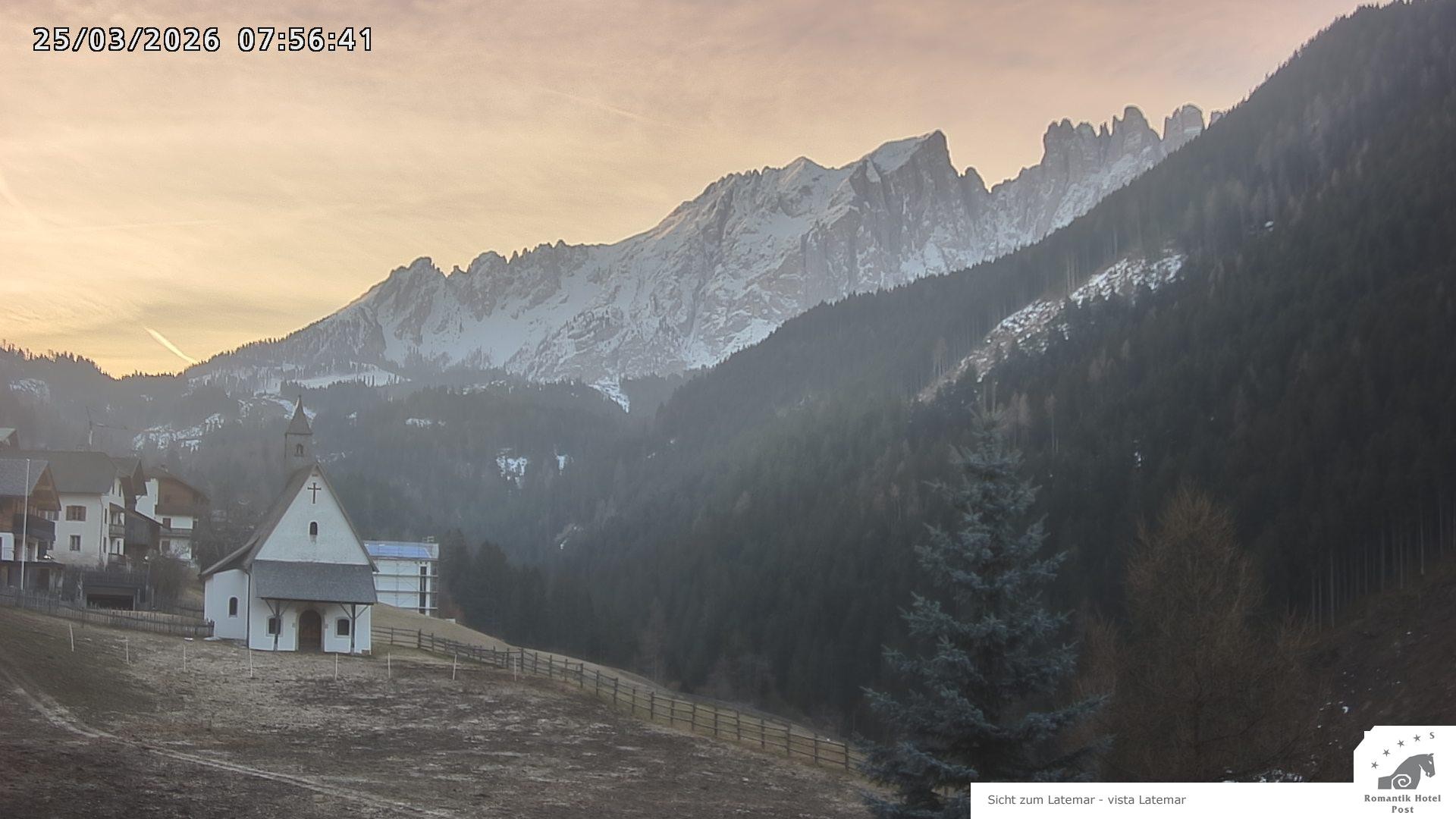 Archiv Foto Webcam Welschnofen: Romantik Hotel Post