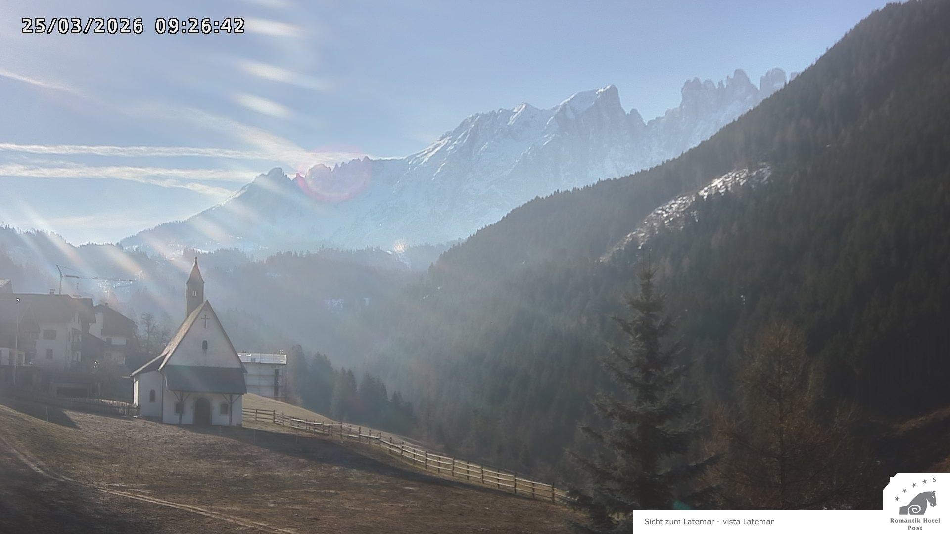 Archiv Foto Webcam Welschnofen: Romantik Hotel Post
