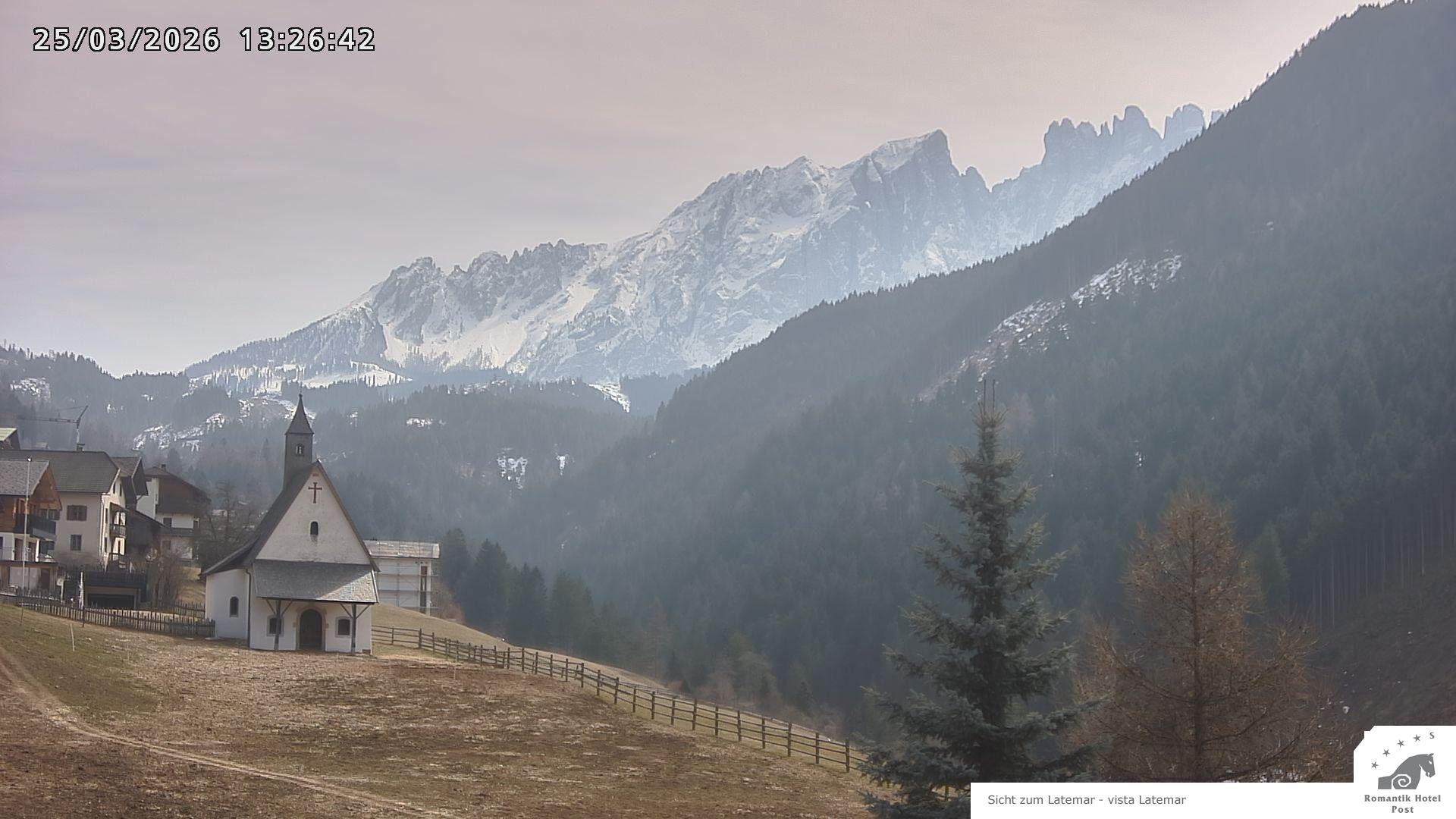 Archiv Foto Webcam Welschnofen: Romantik Hotel Post