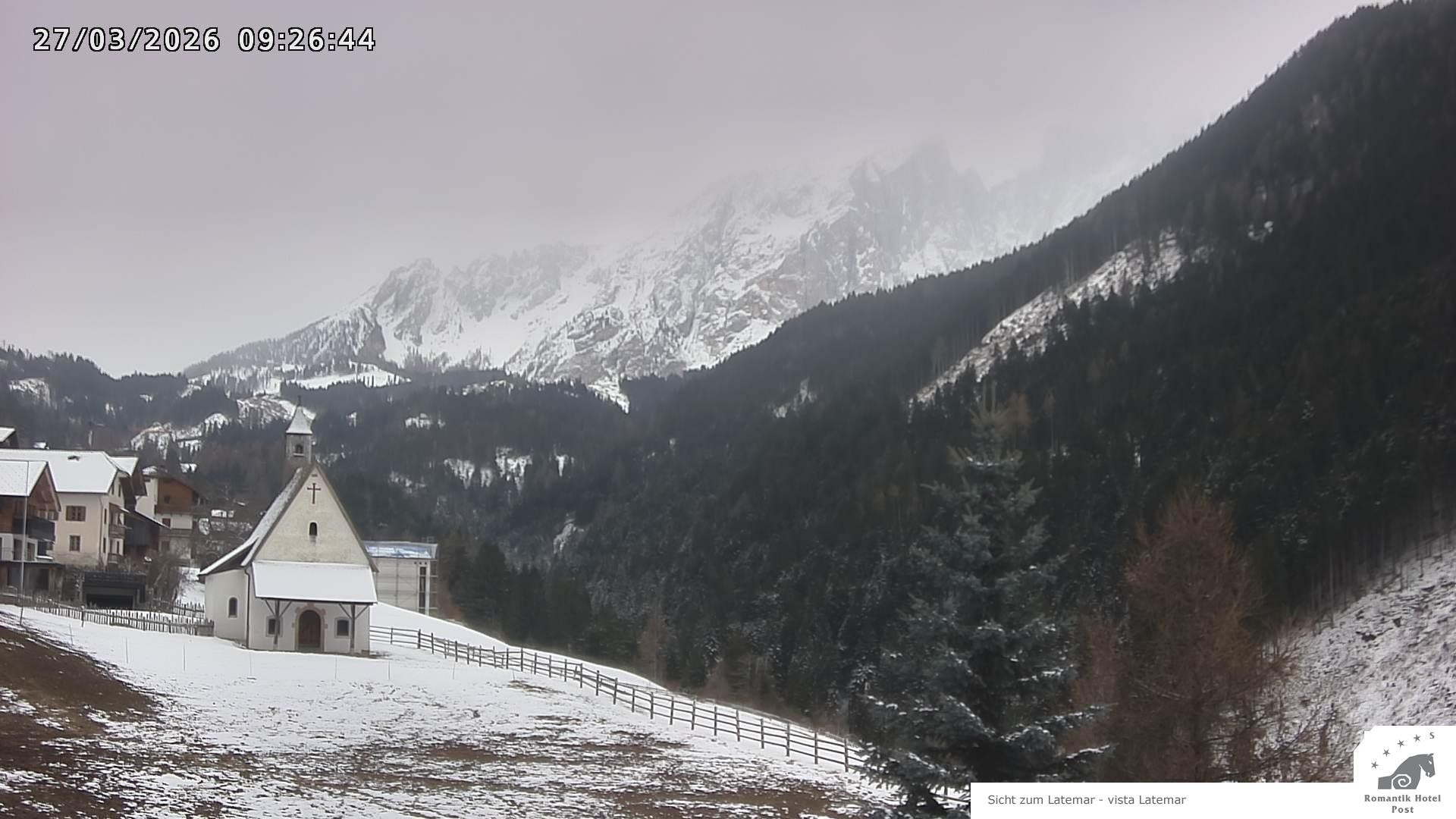 Archiv Foto Webcam Welschnofen: Romantik Hotel Post