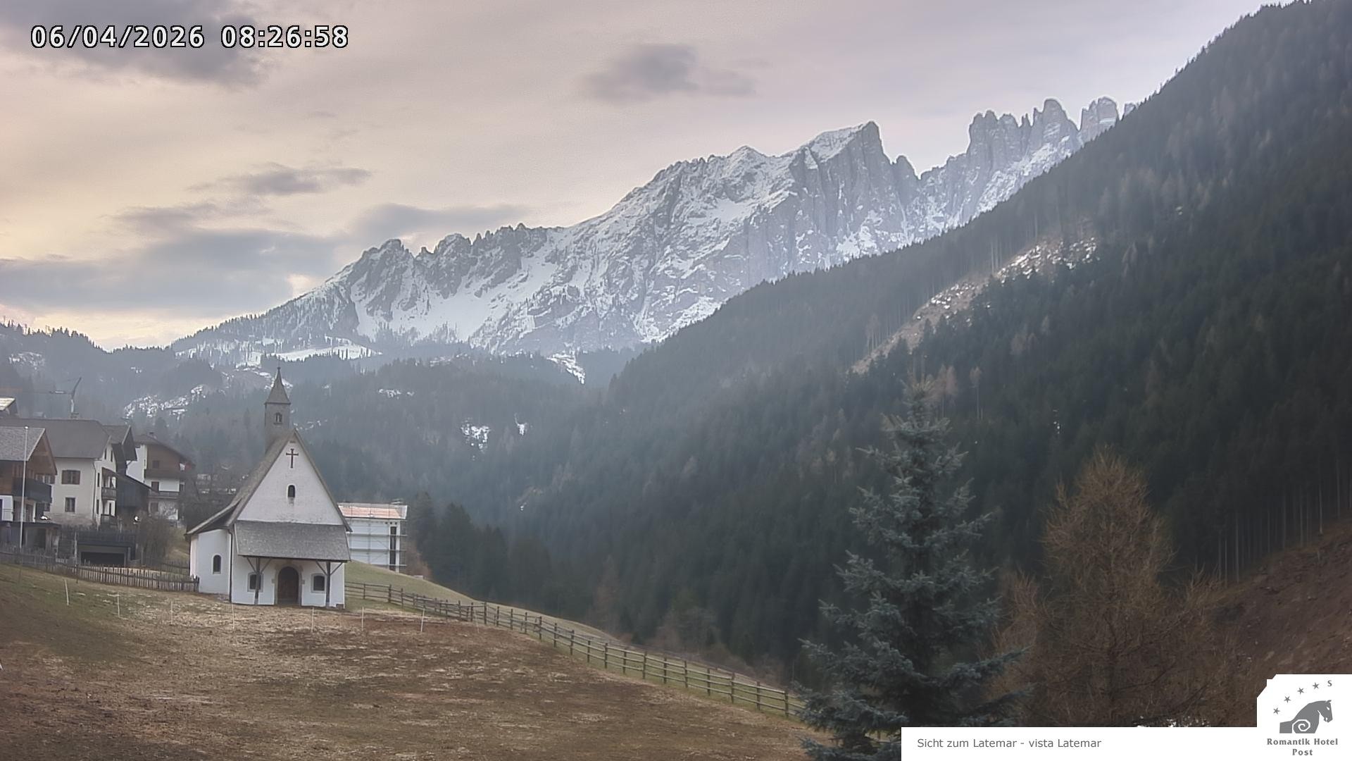 Archiv Foto Webcam Welschnofen: Romantik Hotel Post