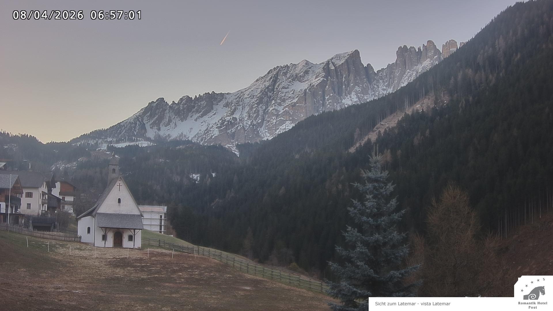 Archiv Foto Webcam Welschnofen: Romantik Hotel Post