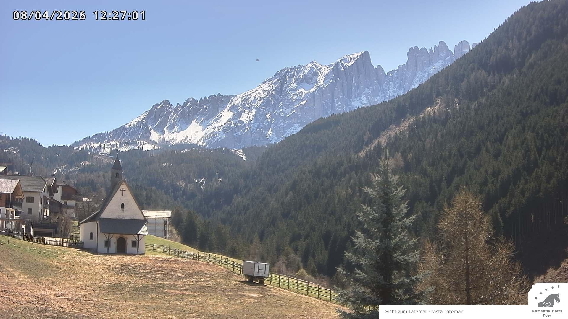 Archiv Foto Webcam Welschnofen: Romantik Hotel Post