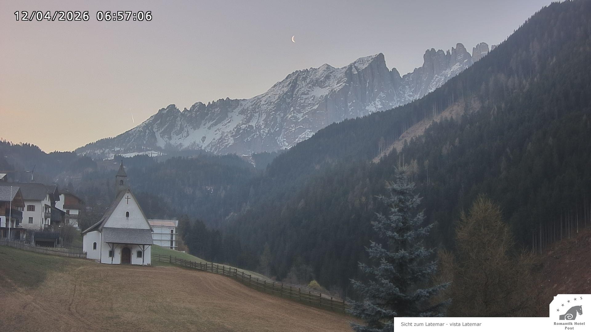 Archiv Foto Webcam Welschnofen: Romantik Hotel Post