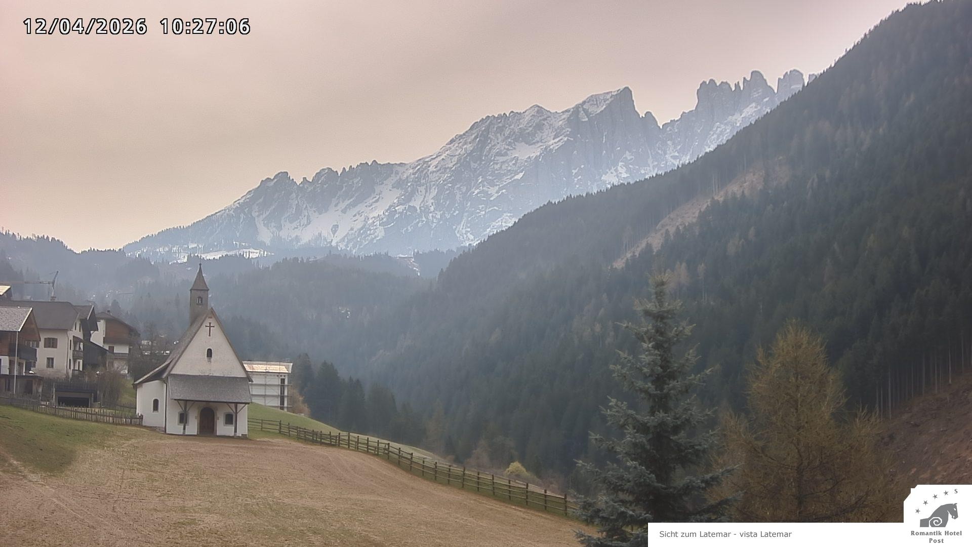 Archiv Foto Webcam Welschnofen: Romantik Hotel Post