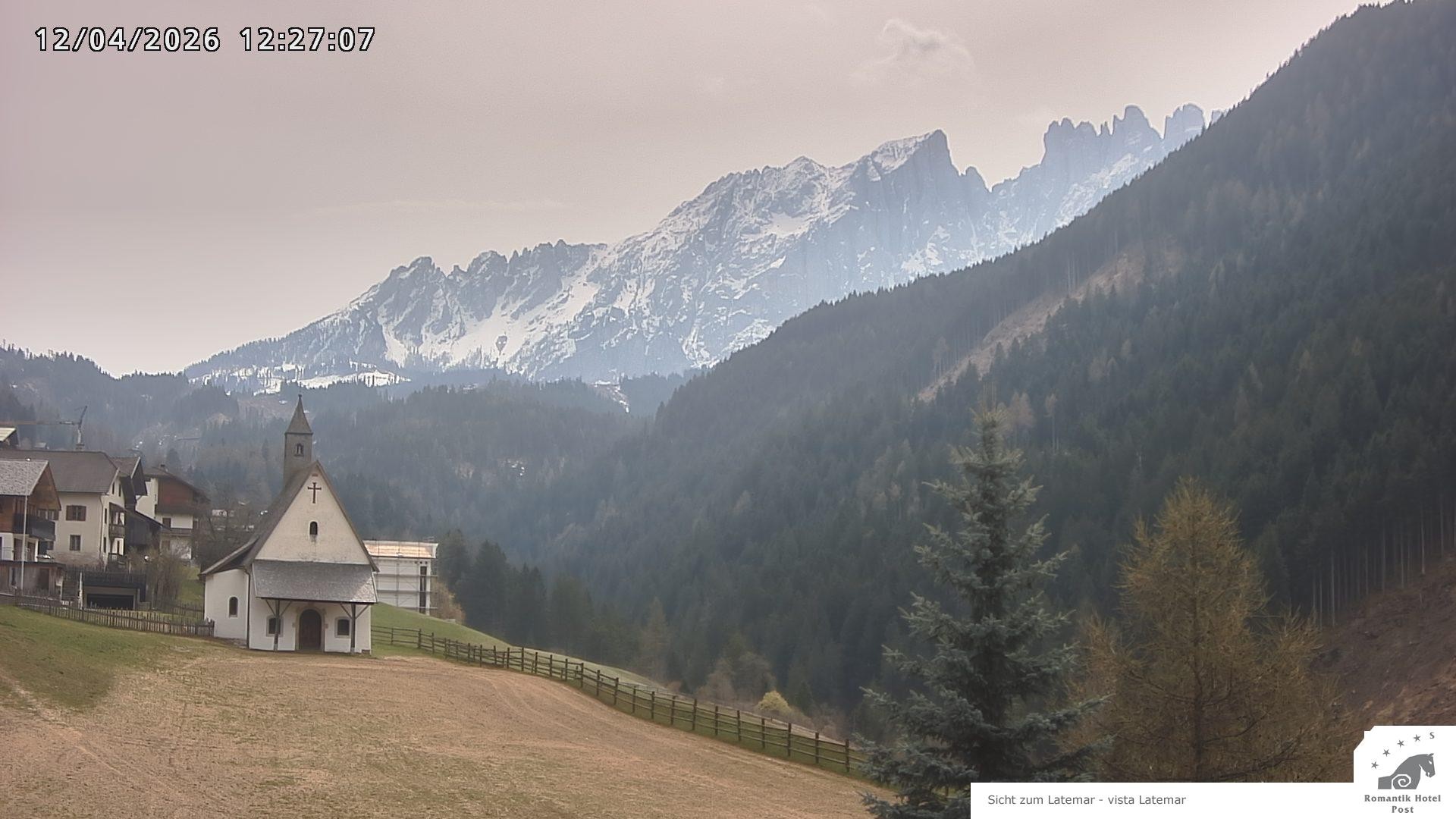 Archiv Foto Webcam Welschnofen: Romantik Hotel Post